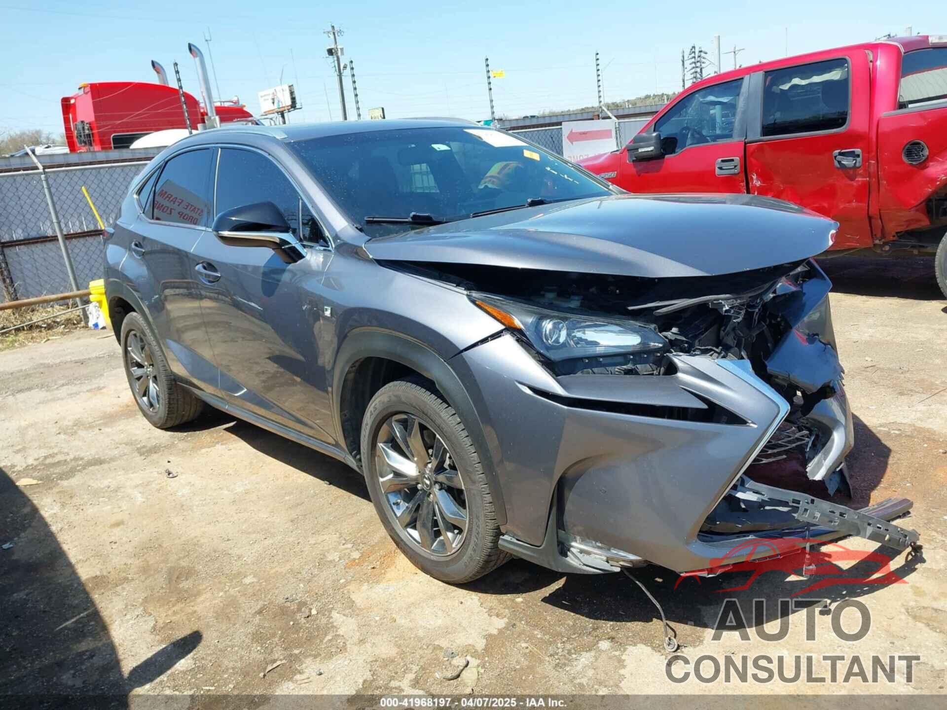 LEXUS NX 200T 2016 - JTJBARBZ1G2047023