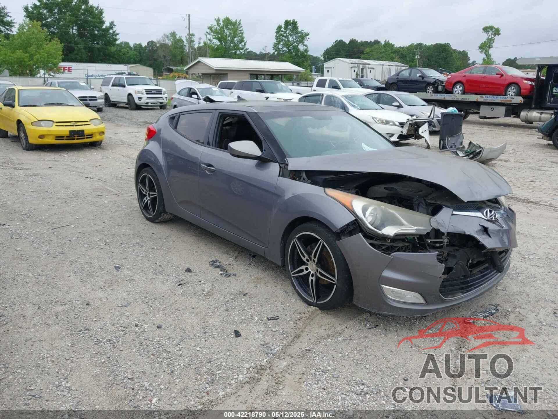 HYUNDAI VELOSTER 2012 - KMHTC6AD4CU073504