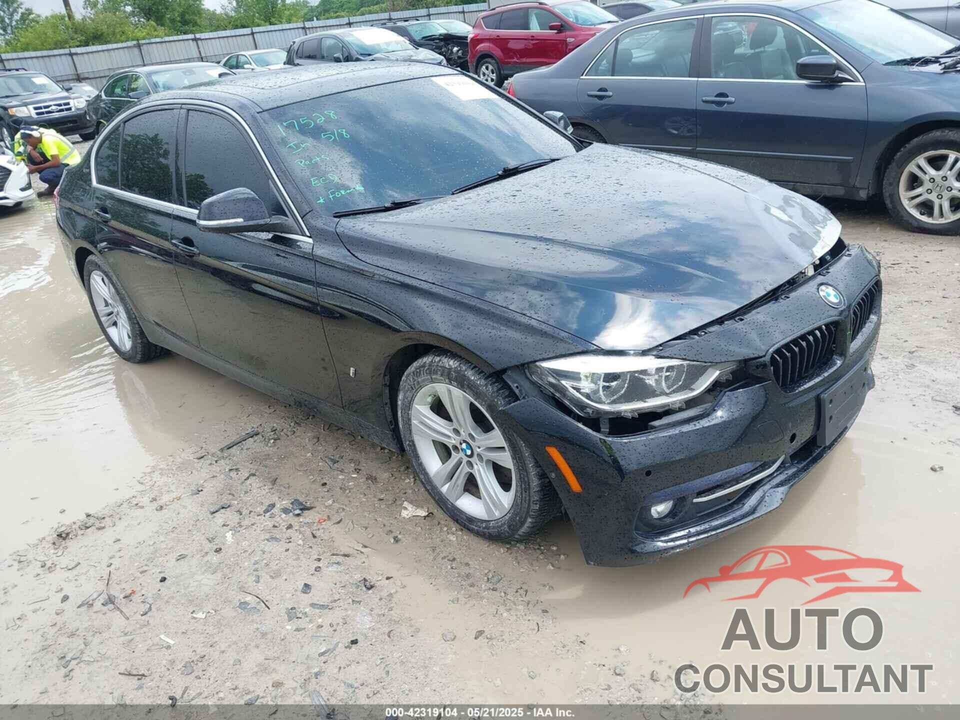 BMW 330E 2017 - WBA8E1C51HK895061