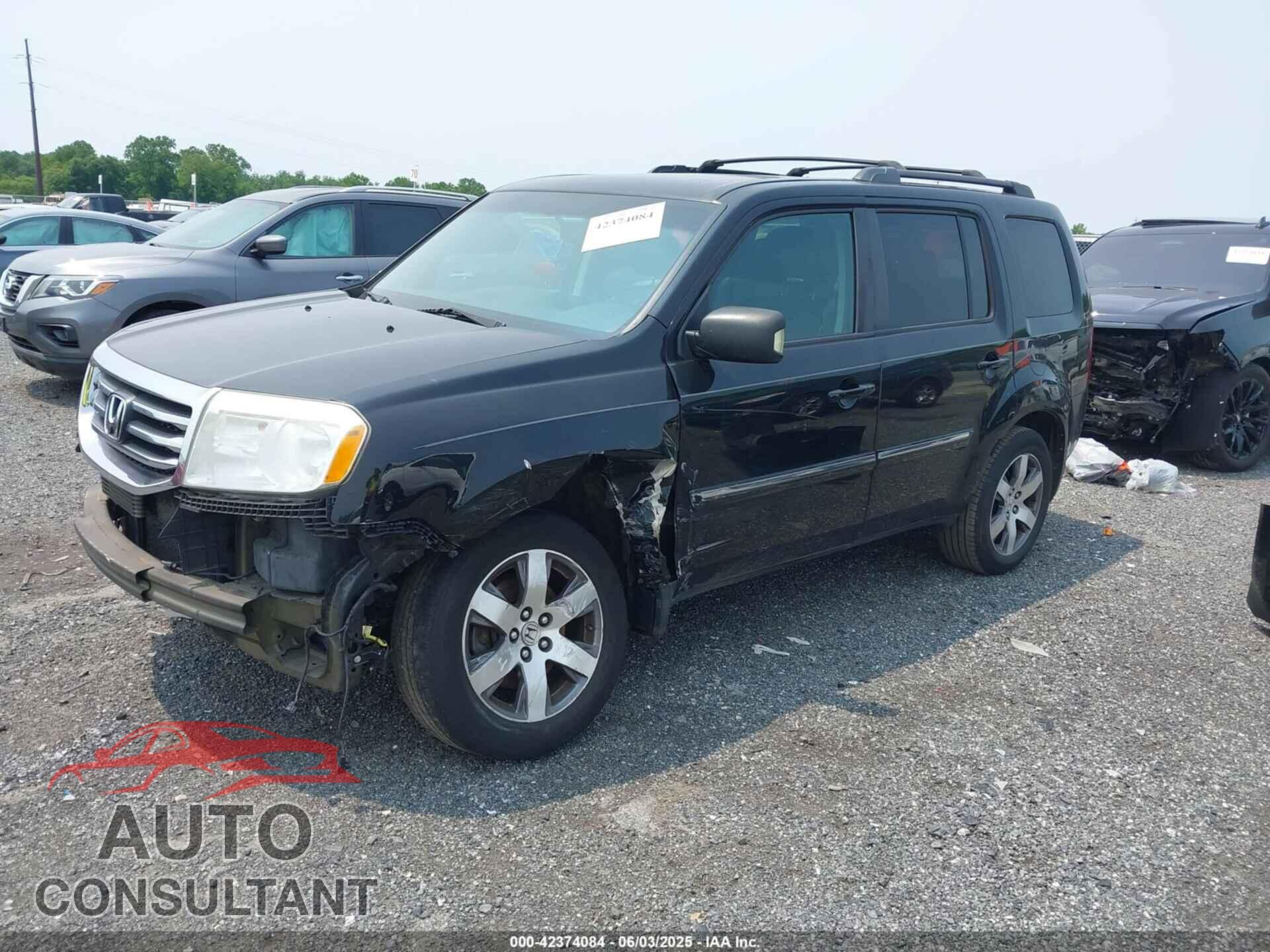 HONDA PILOT 2013 - 5FNYF4H91DB070271