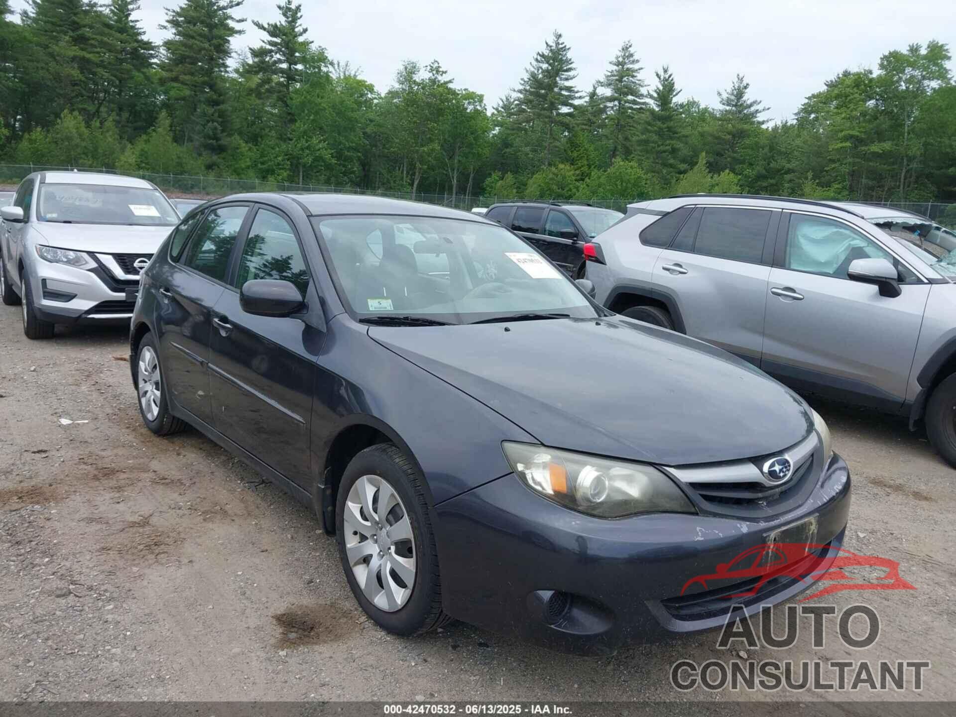 SUBARU IMPREZA 2010 - JF1GH6A63AH808638