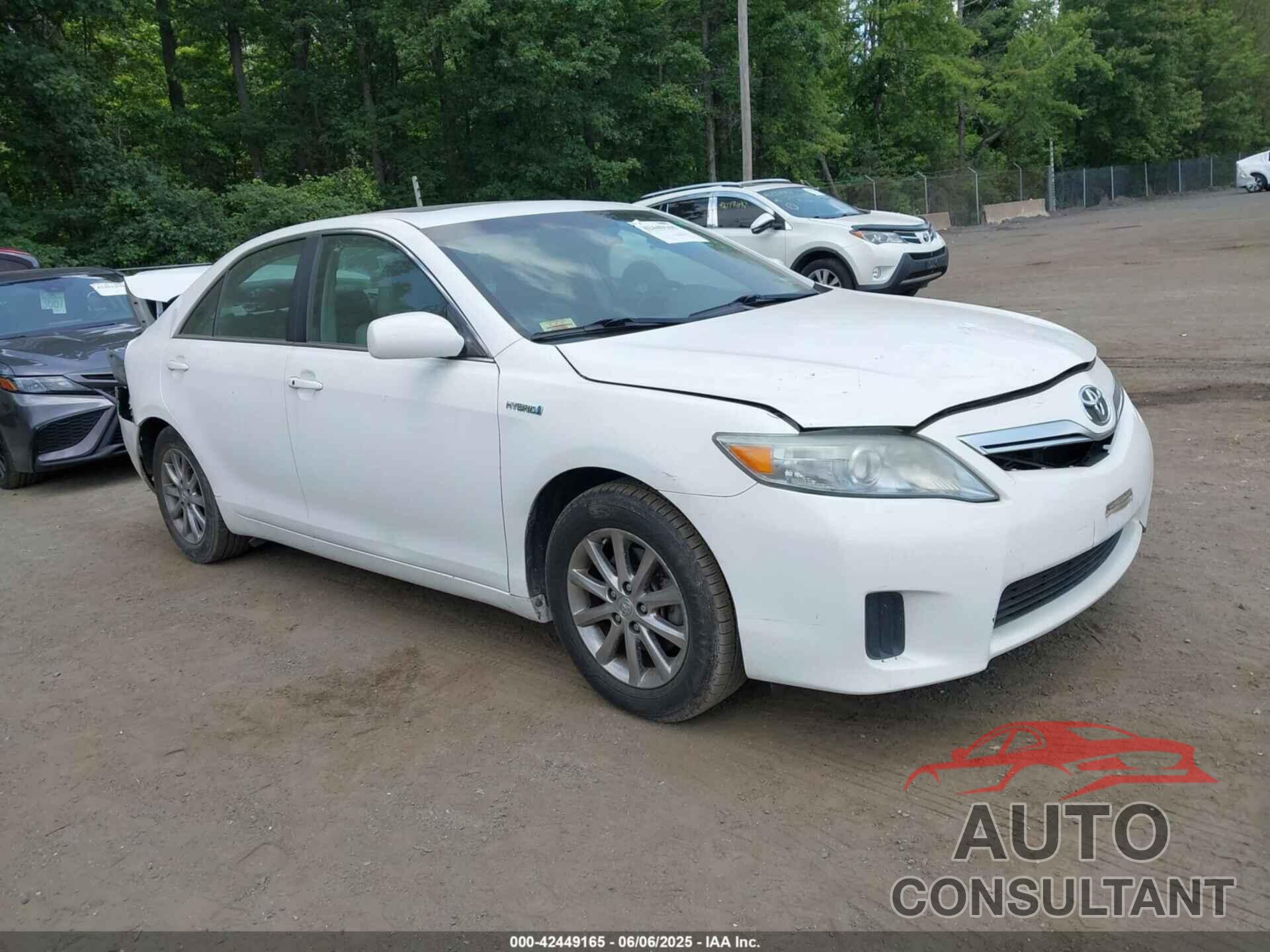 TOYOTA CAMRY HYBRID 2011 - 4T1BB3EKXBU133922