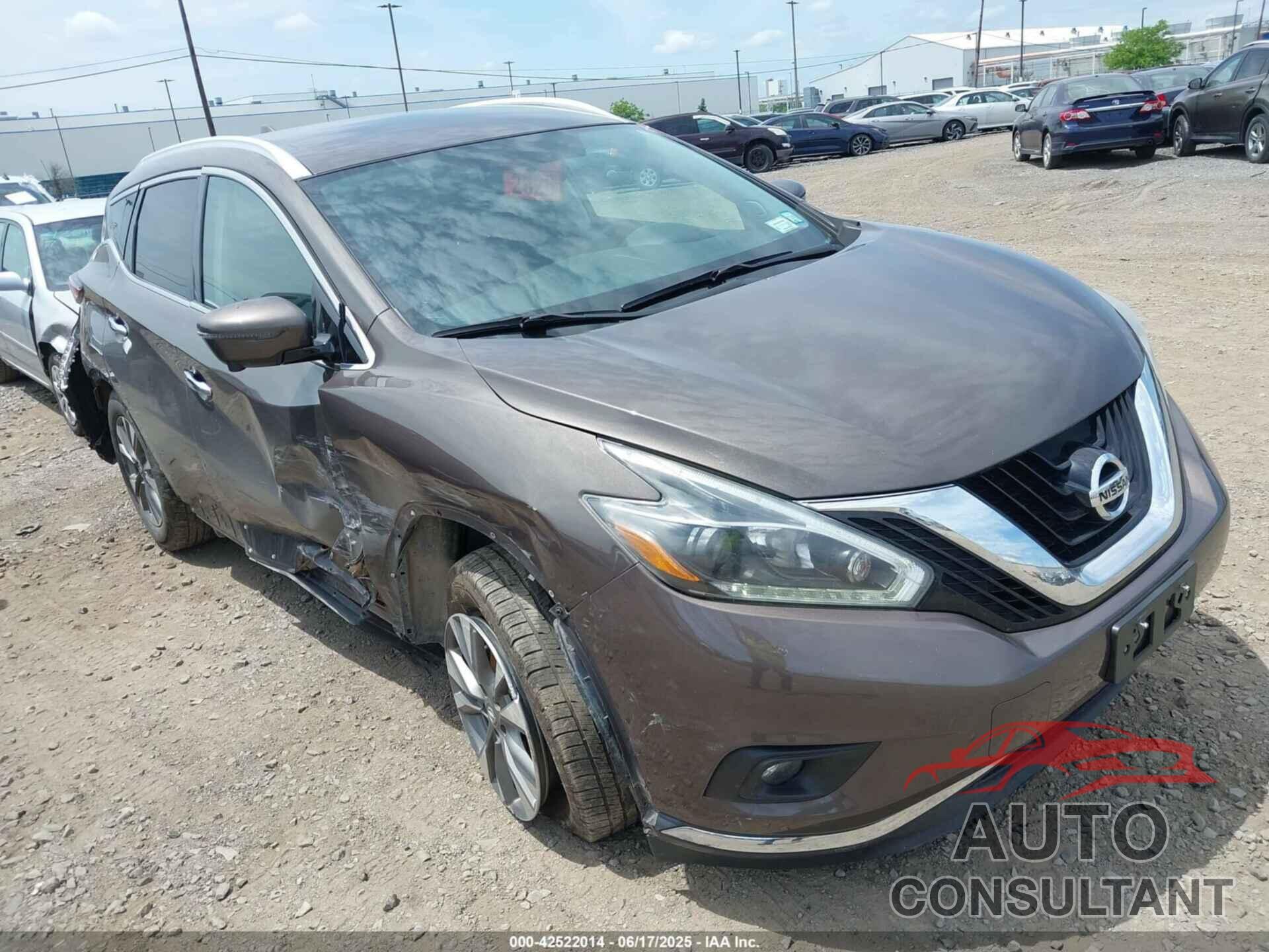NISSAN MURANO 2018 - 5N1AZ2MH9JN129828