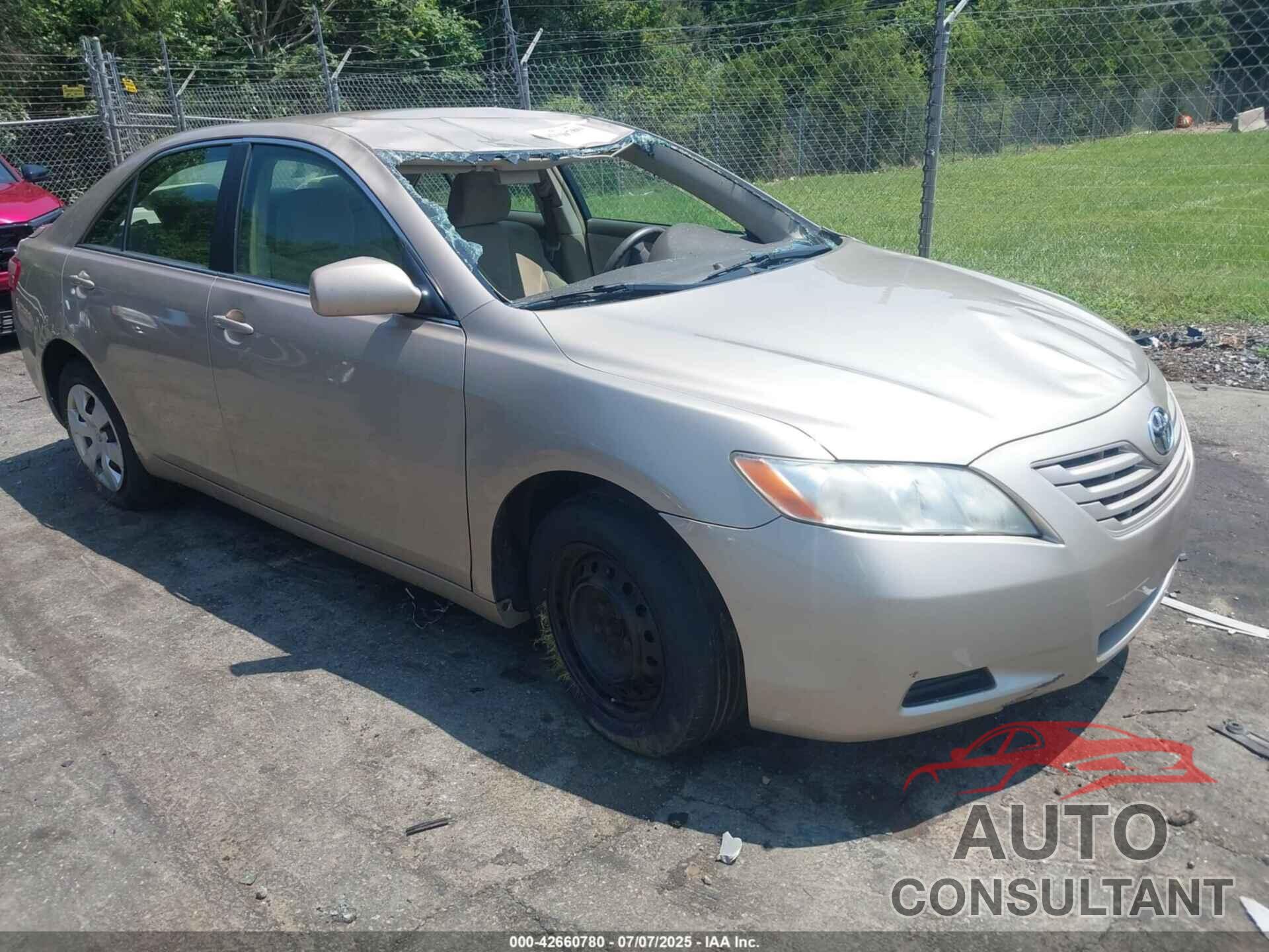 TOYOTA CAMRY 2009 - 4T4BE46K39R120876