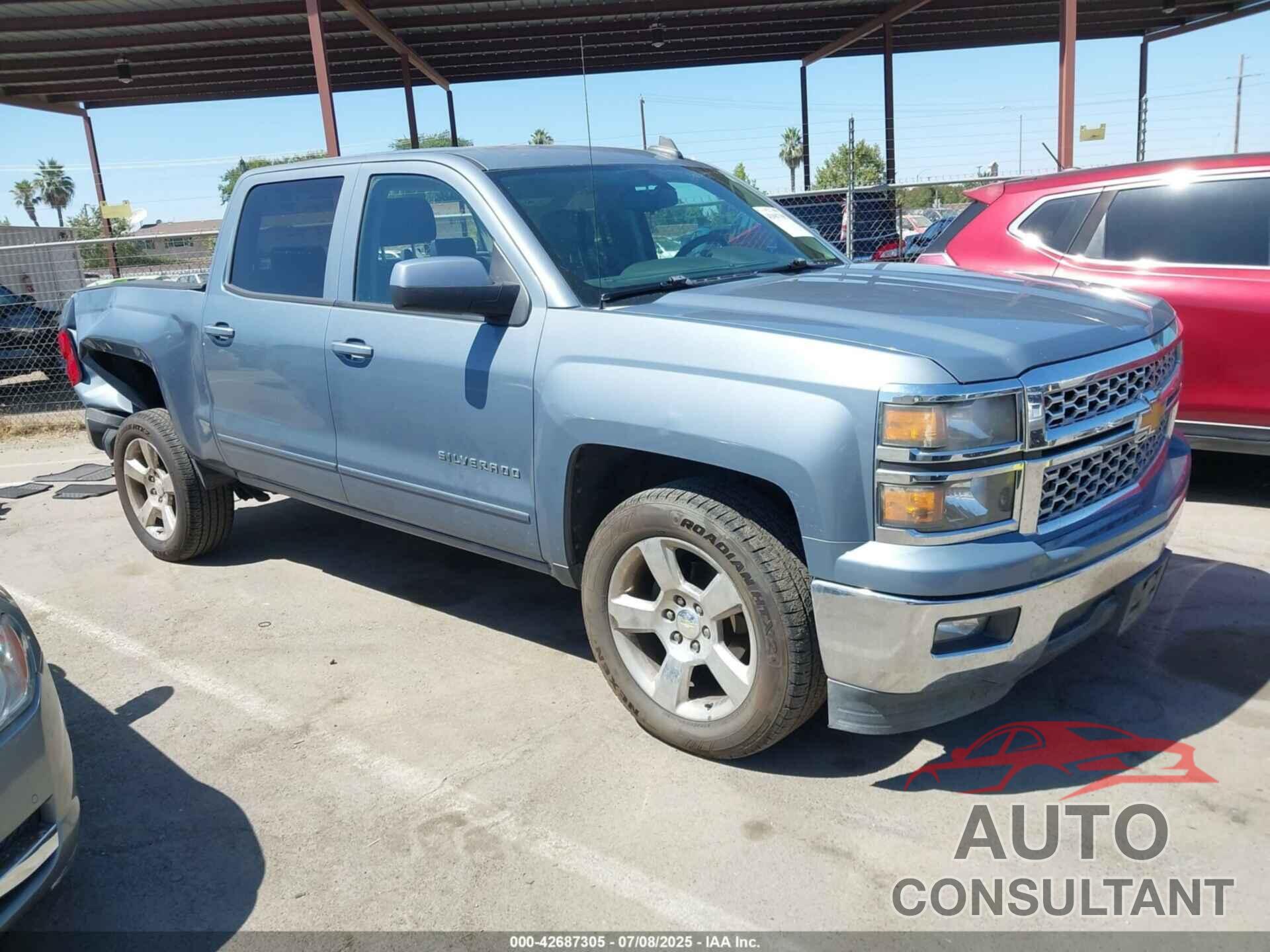 CHEVROLET SILVERADO 1500 2015 - 3GCPCREC8FG430201
