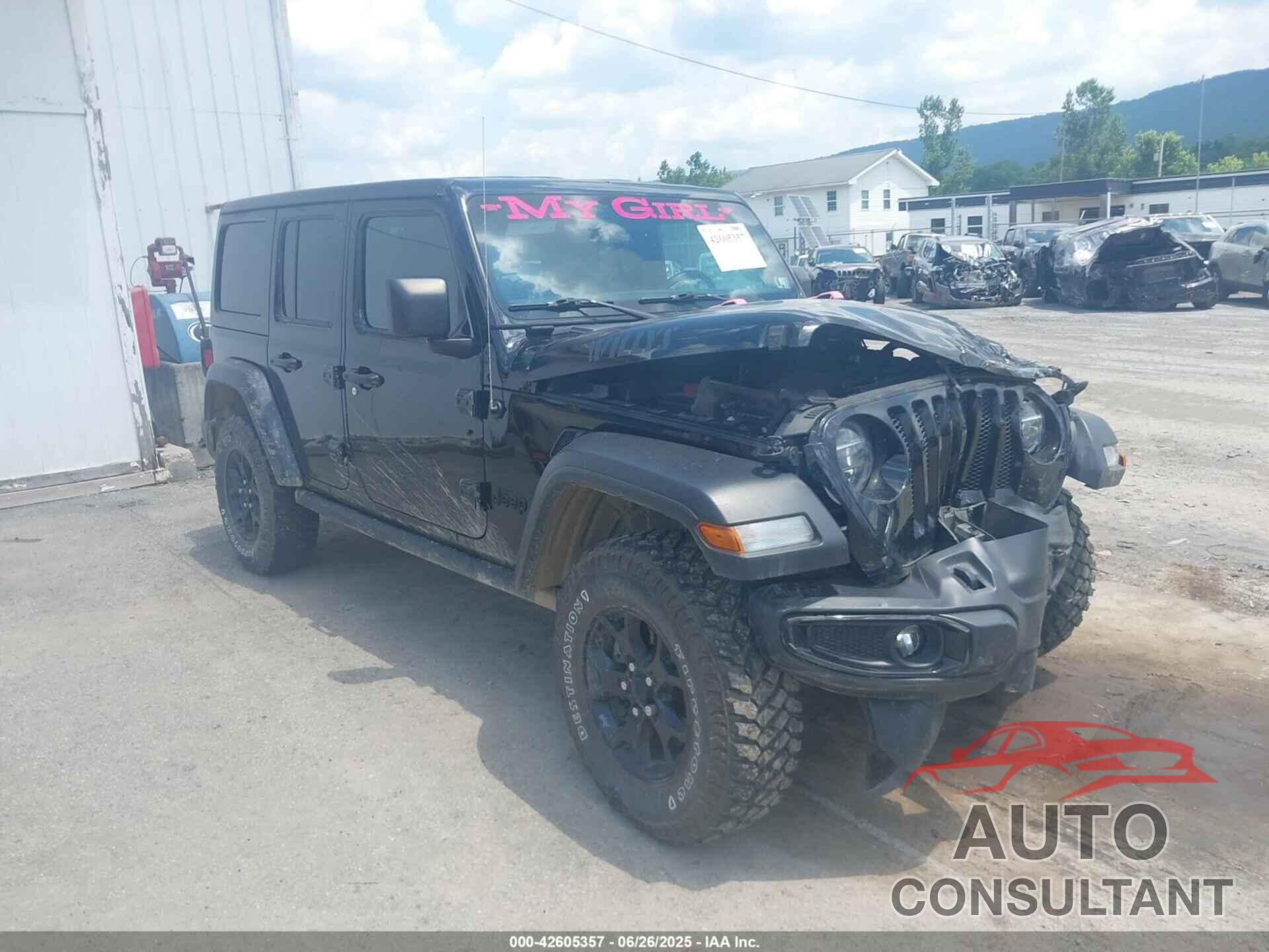 JEEP WRANGLER UNLIMITED 2021 - 1C4HJXDN7MW504854