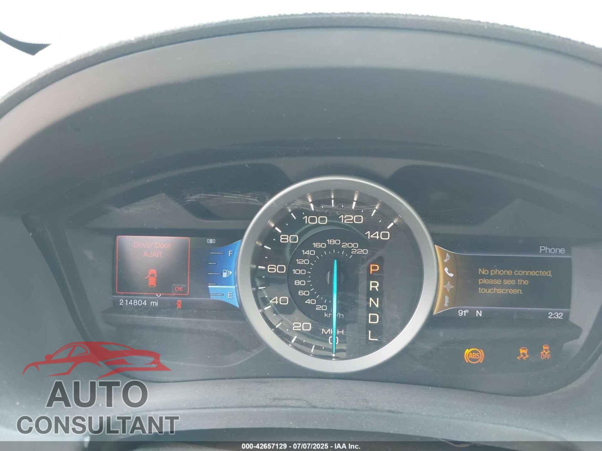 FORD EXPLORER 2013 - 1FM5K7F91DGA45536