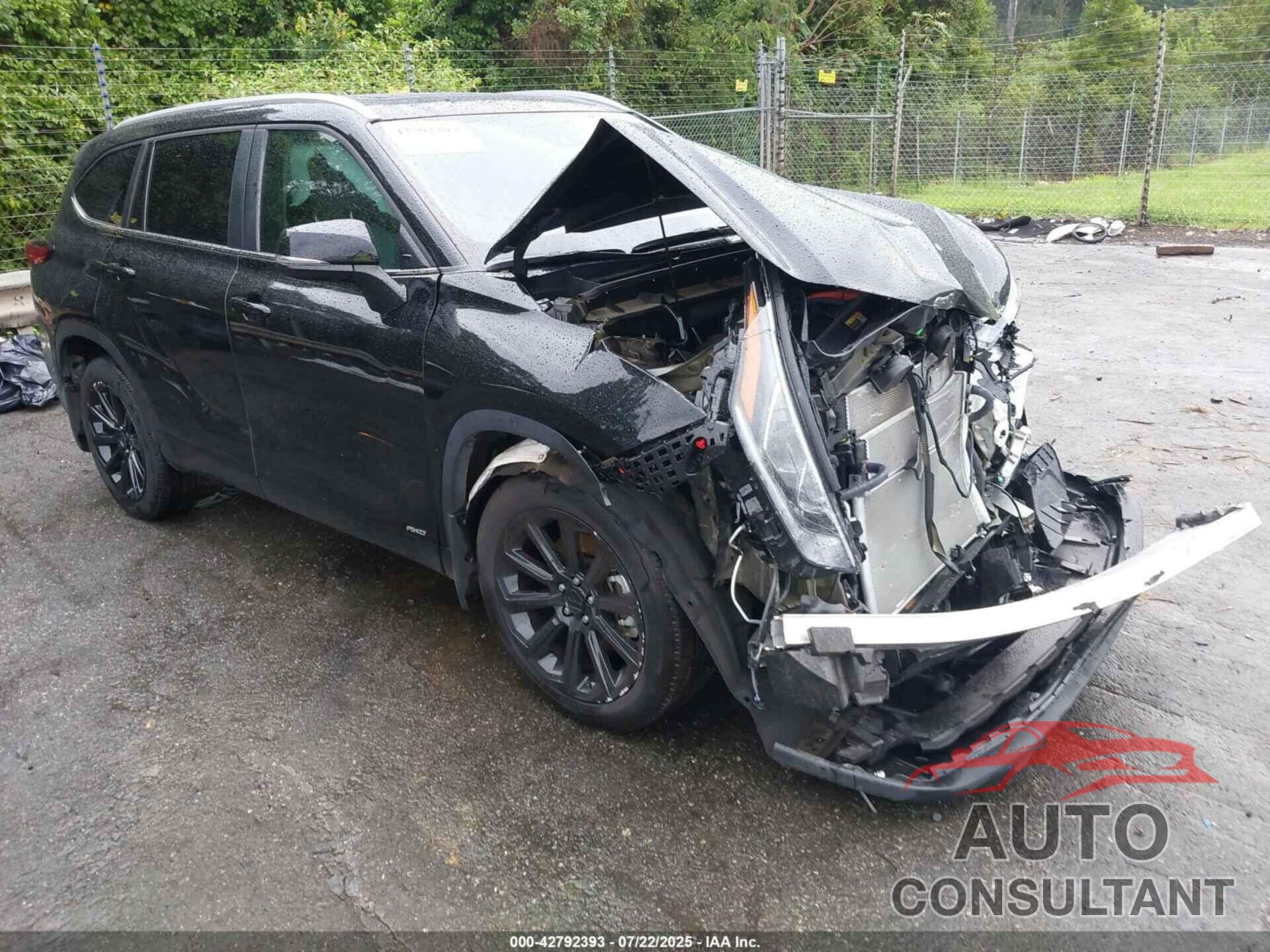 TOYOTA HIGHLANDER 2023 - 5TDABRCH0PS599395