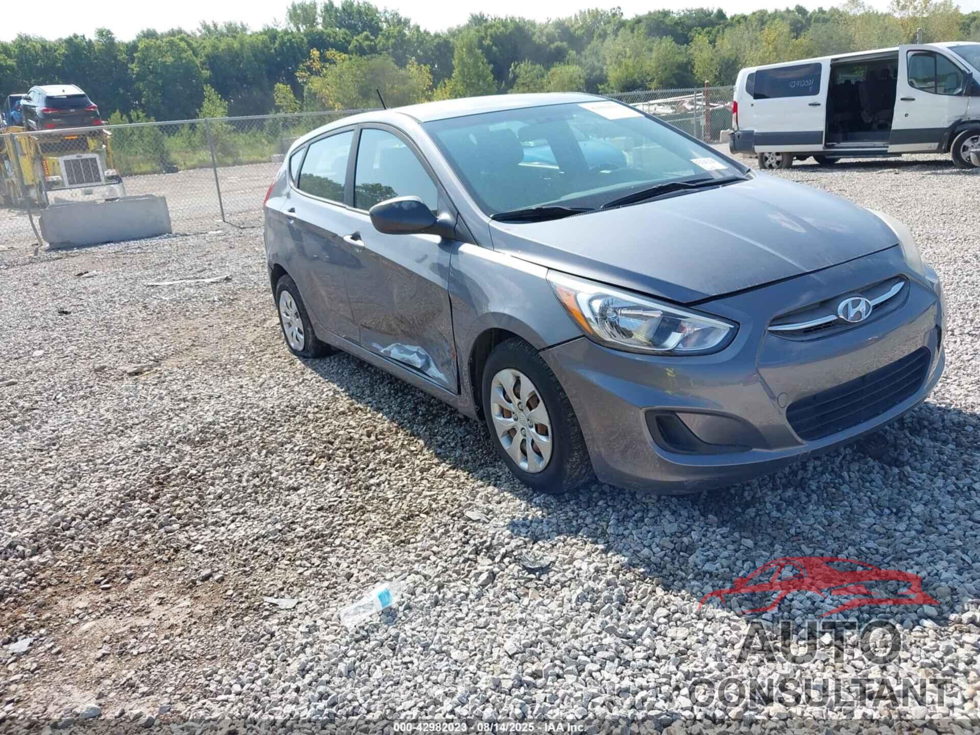 HYUNDAI ACCENT 2017 - KMHCT5AE6HU338756