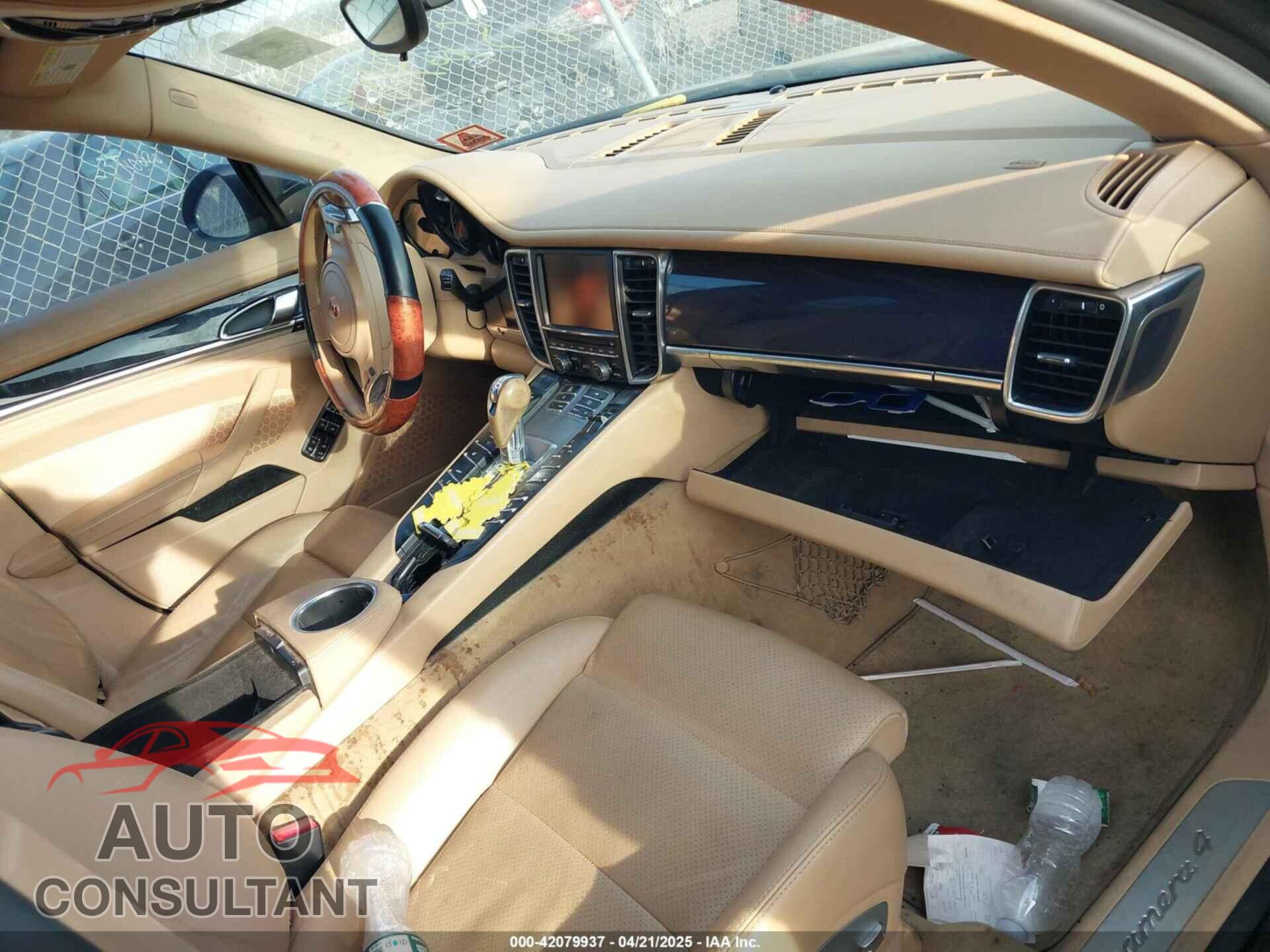 PORSCHE PANAMERA 2011 - WP0AA2A77BL020692