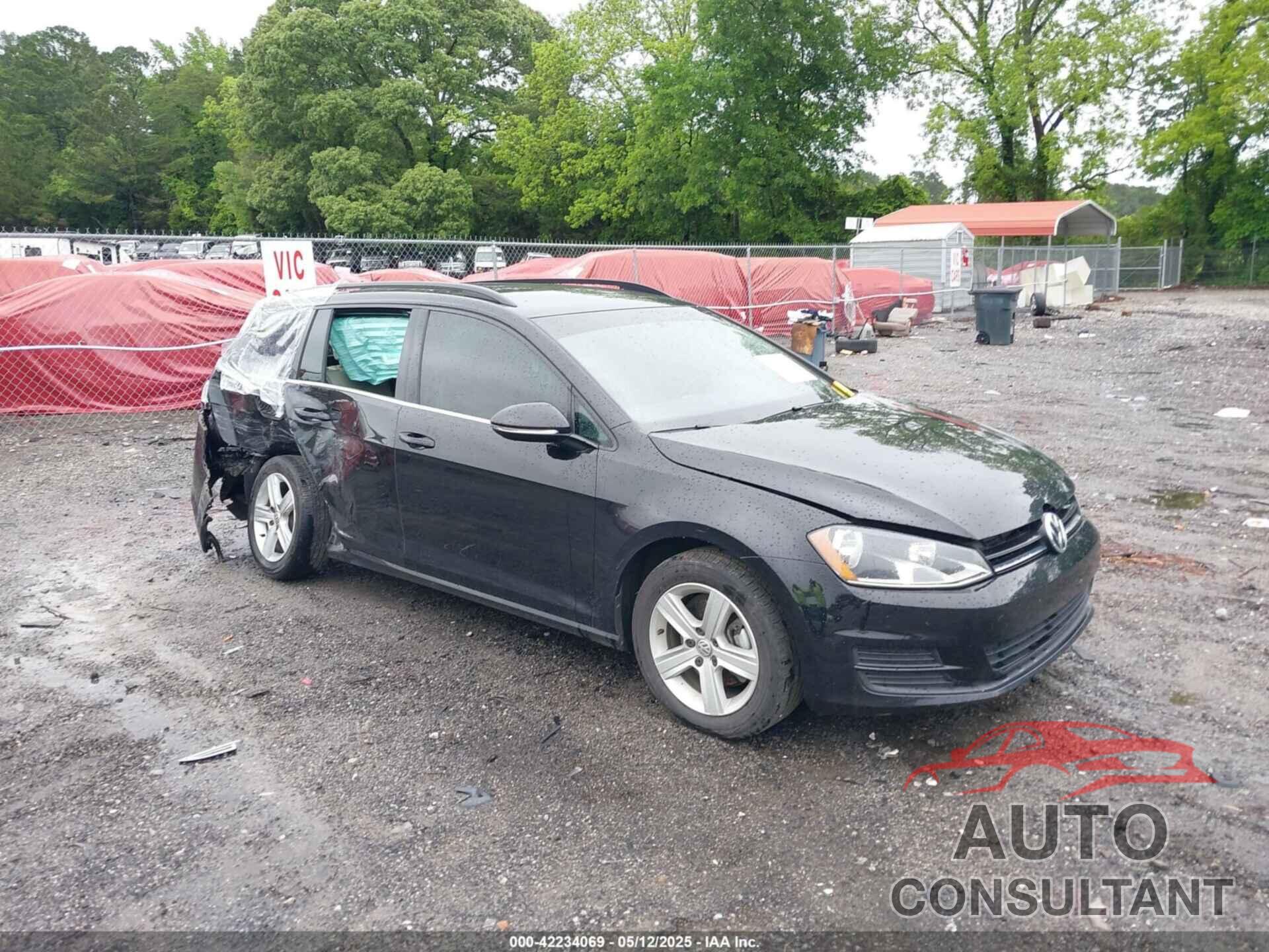 VOLKSWAGEN GOLF SPORTWAGEN 2015 - 3VWCA7AU1FM519906