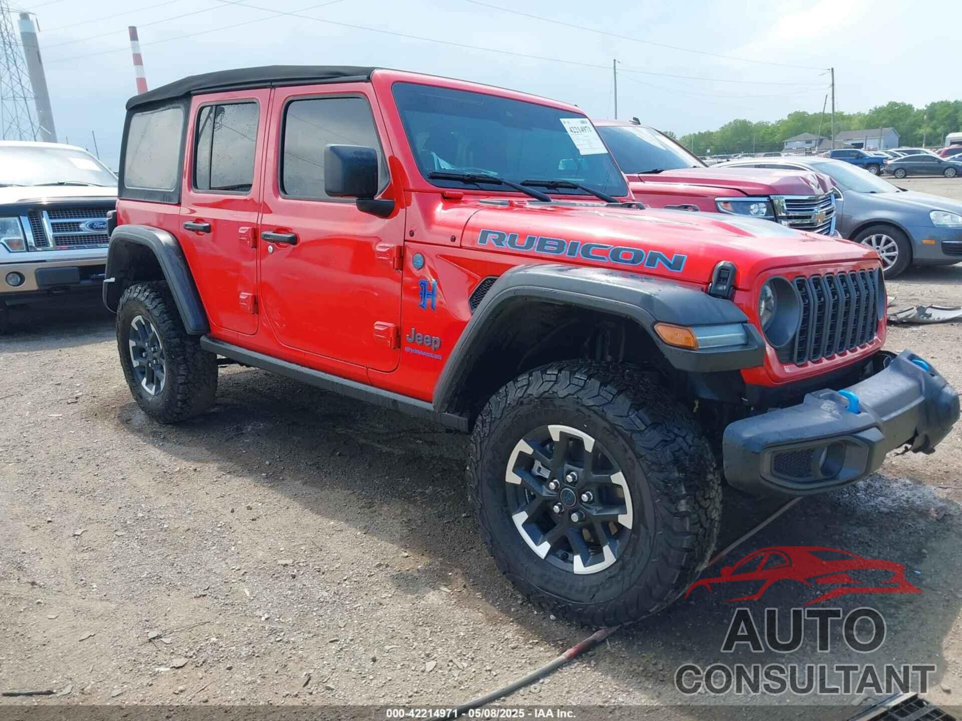 JEEP WRANGLER 4XE 2024 - 1C4RJXR62RW221775