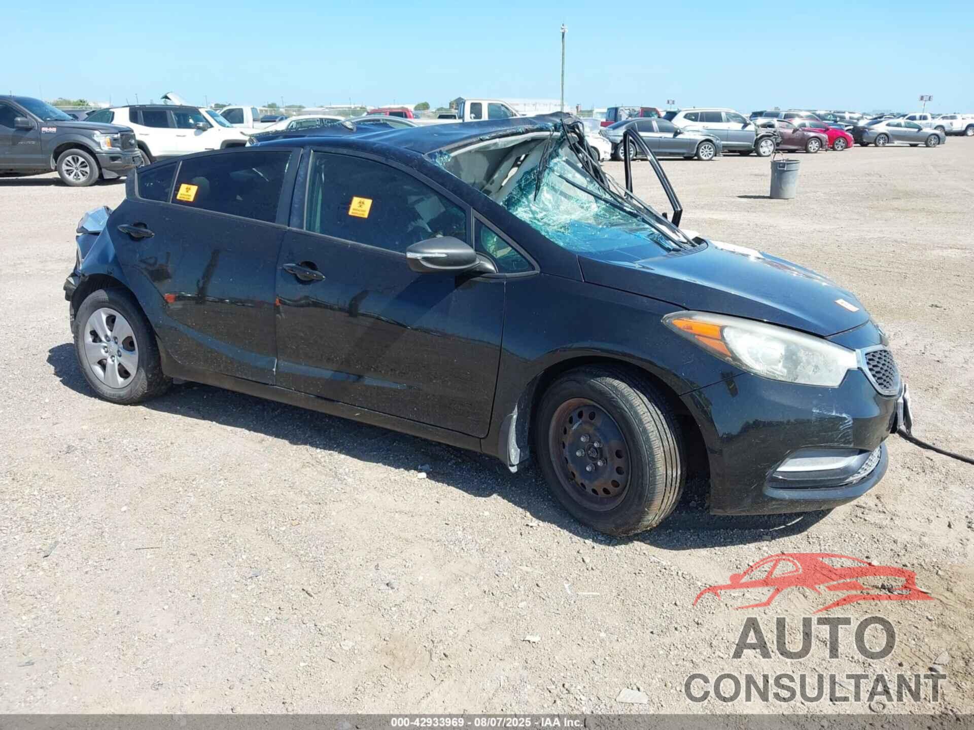 KIA FORTE 2015 - KNAFX4A64F5286380