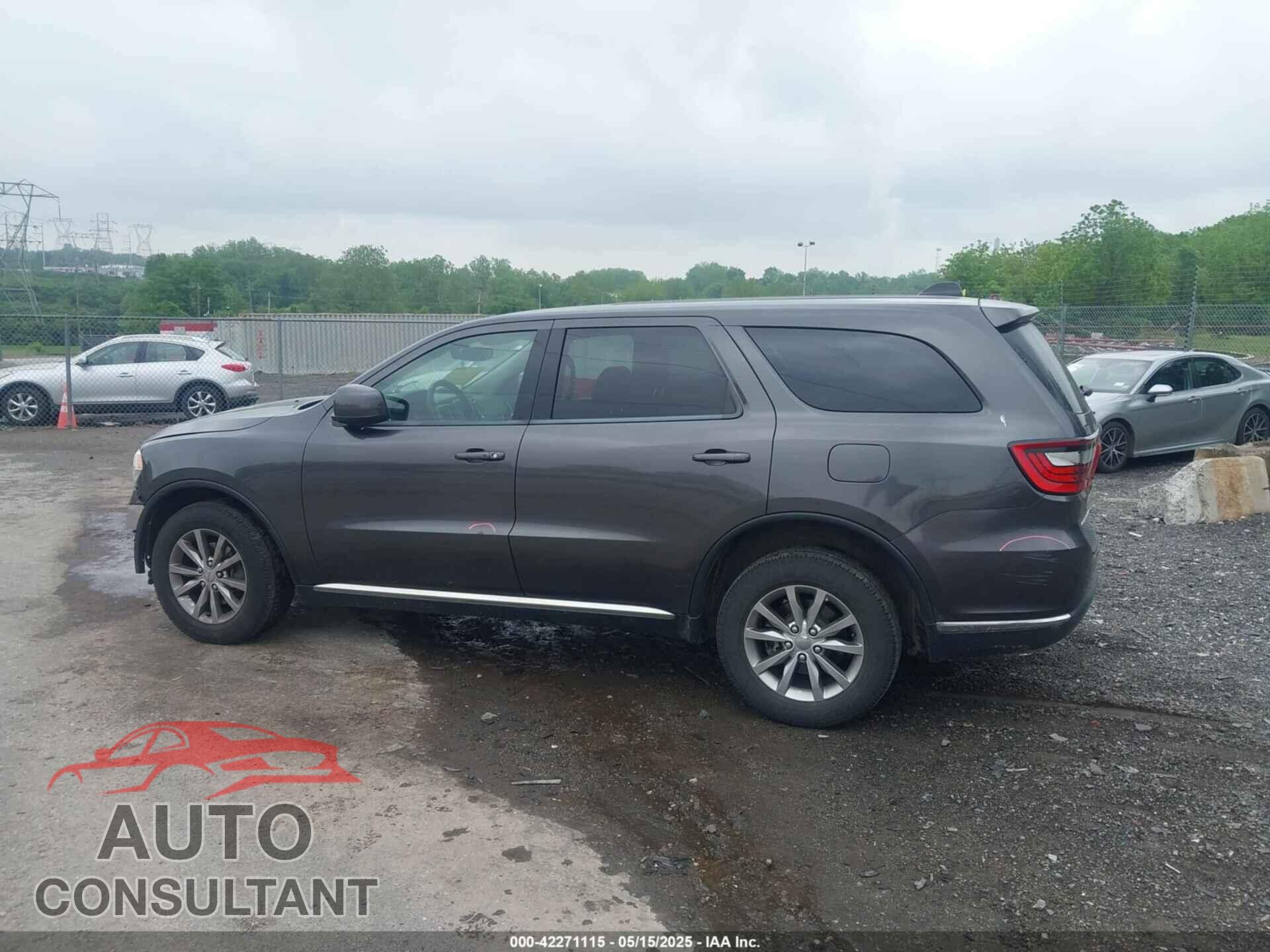 DODGE DURANGO 2017 - 1C4RDJAG5HC898554