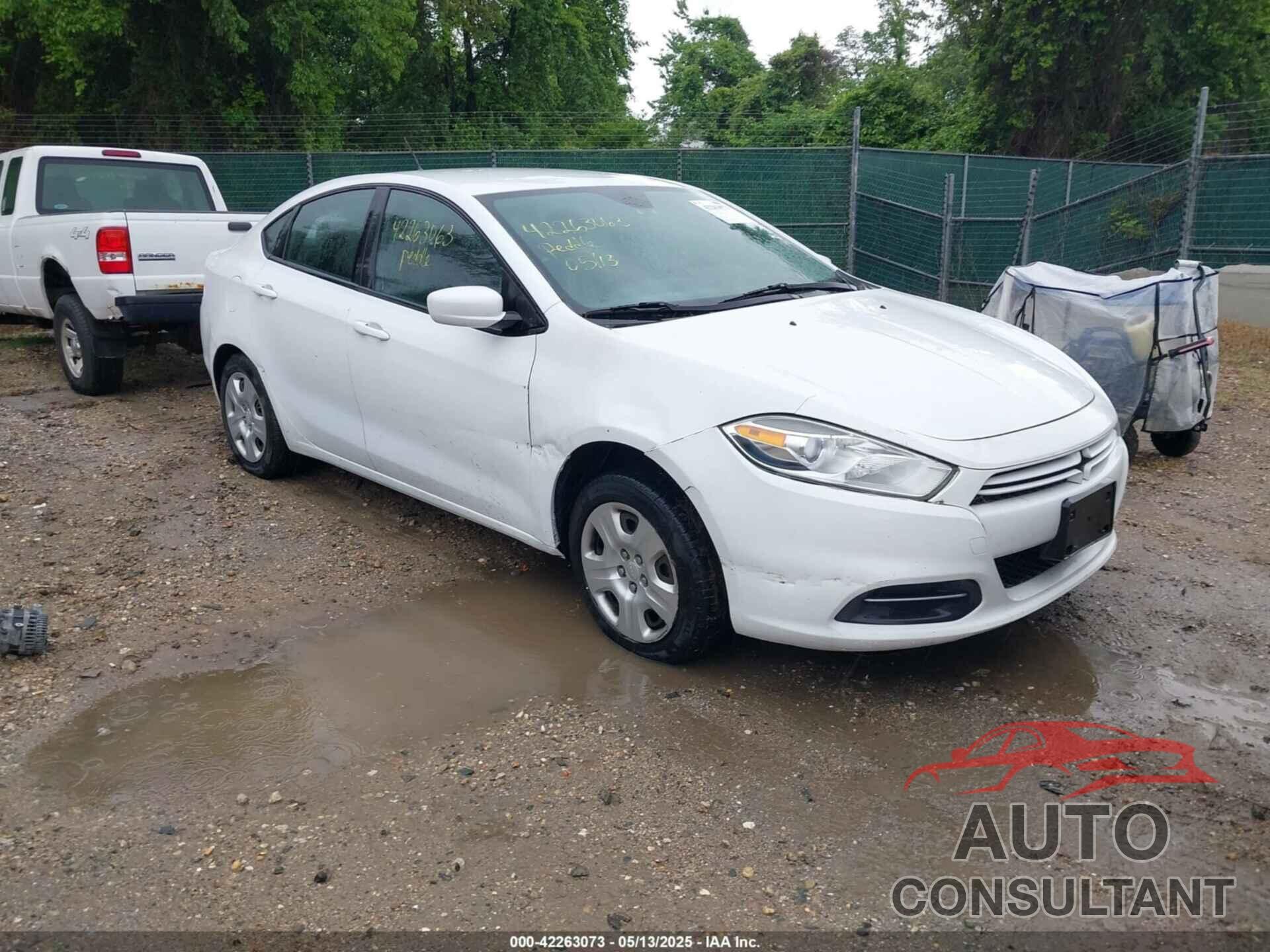 DODGE DART 2015 - 1C3CDFAA6FD252899