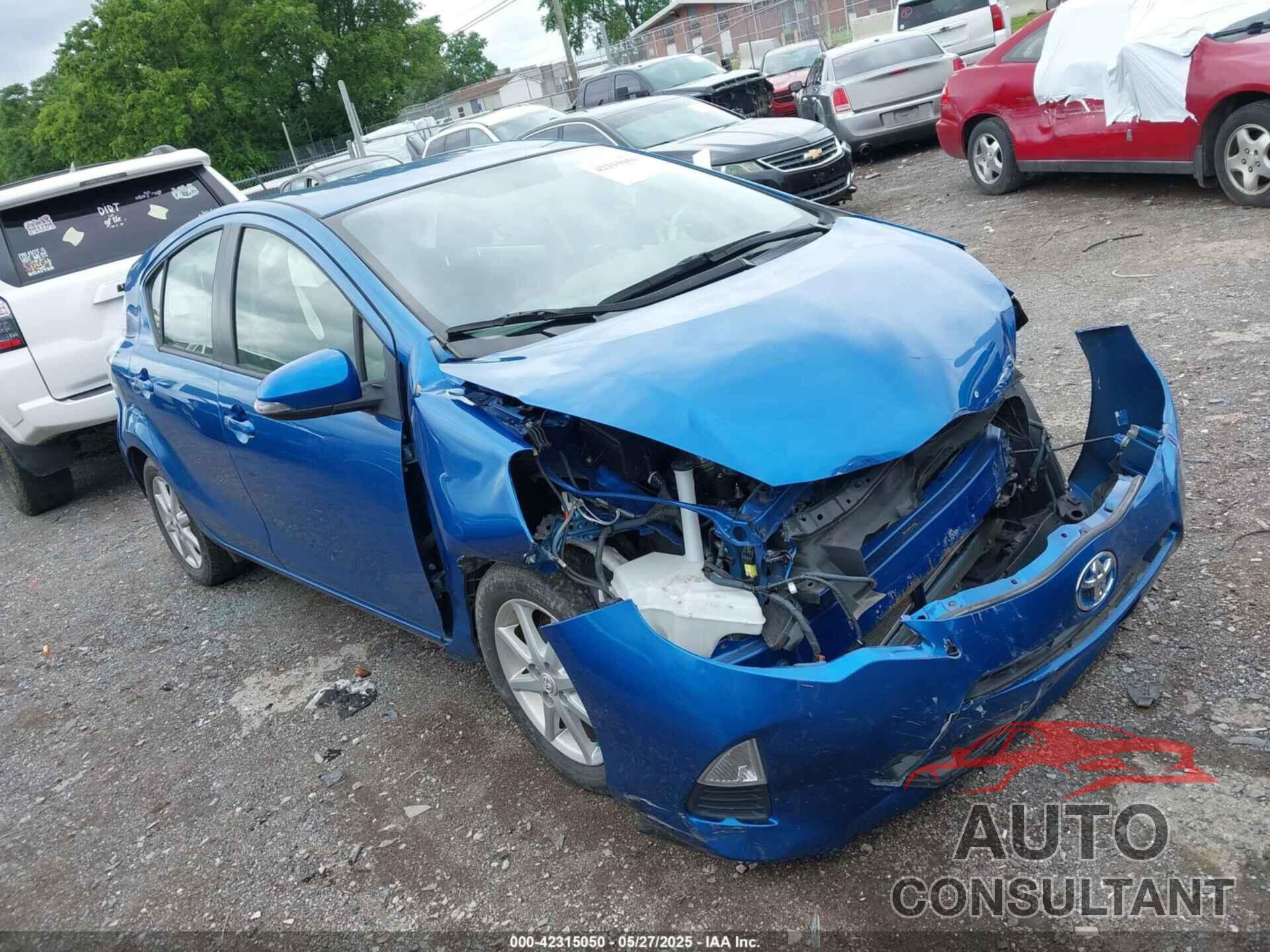 TOYOTA PRIUS C 2014 - JTDKDTB35E1560619