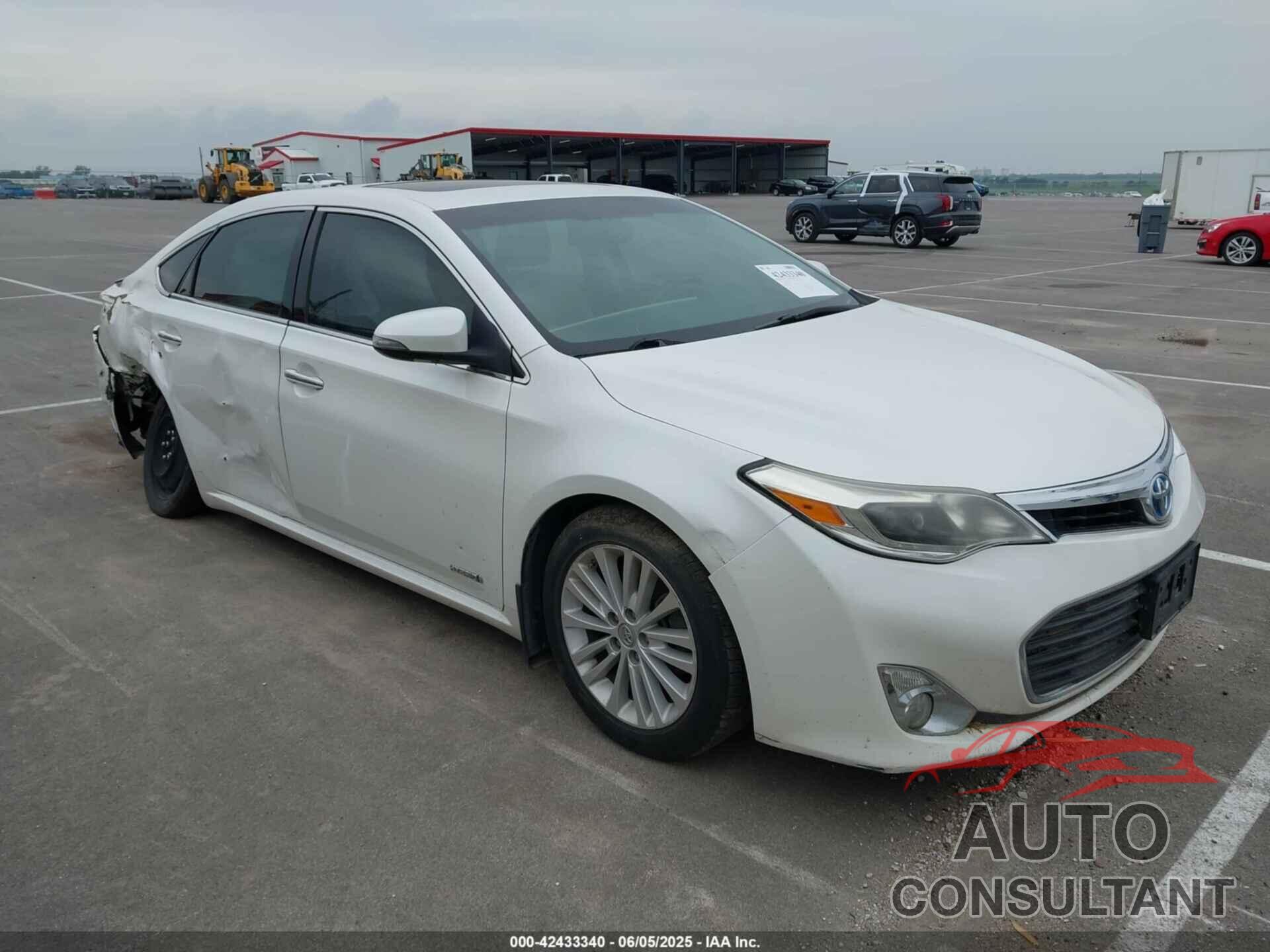 TOYOTA AVALON HYBRID 2013 - 4T1BD1EB7DU001198