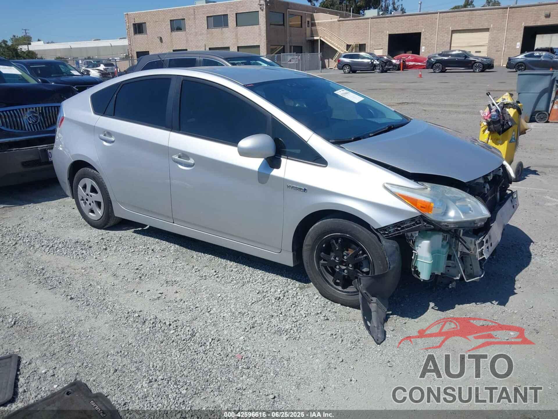 TOYOTA PRIUS 2012 - JTDKN3DU9C5515028