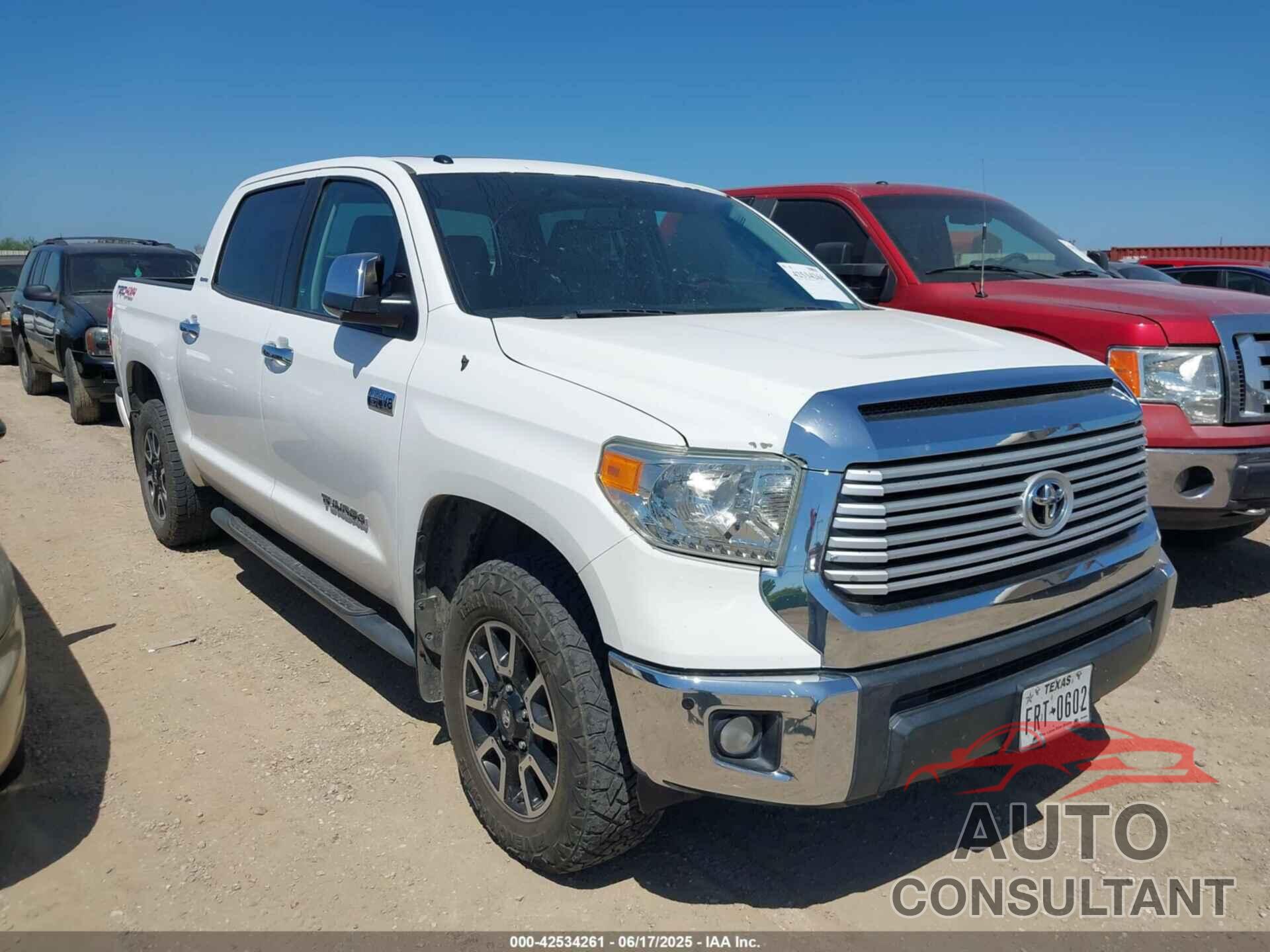 TOYOTA TUNDRA 2015 - 5TFHW5F10FX417441