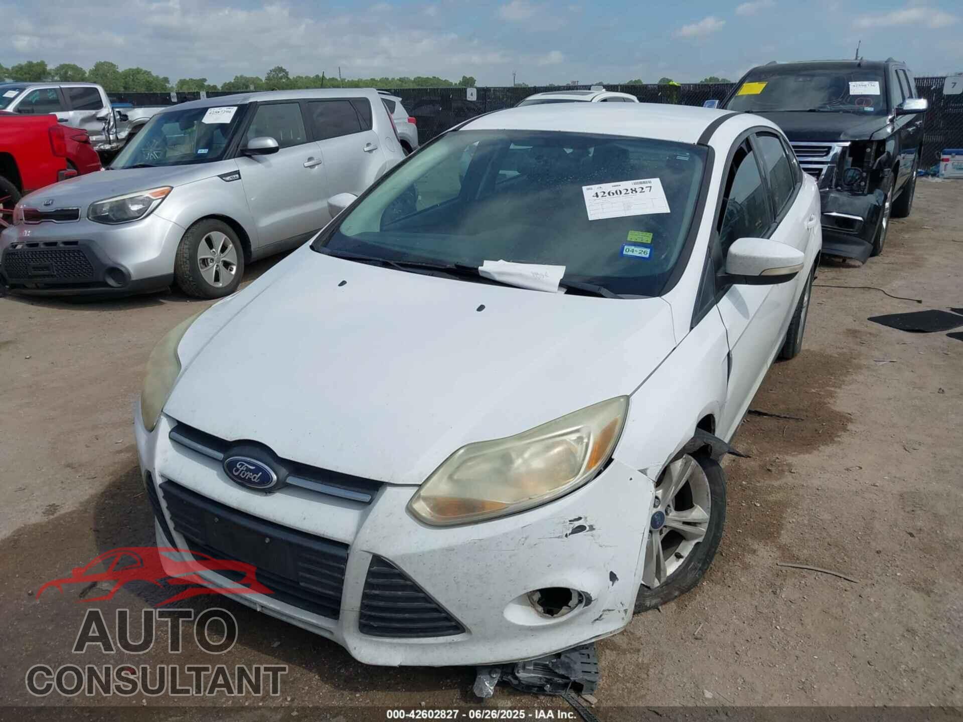 FORD FOCUS 2014 - 1FADP3F20EL177800