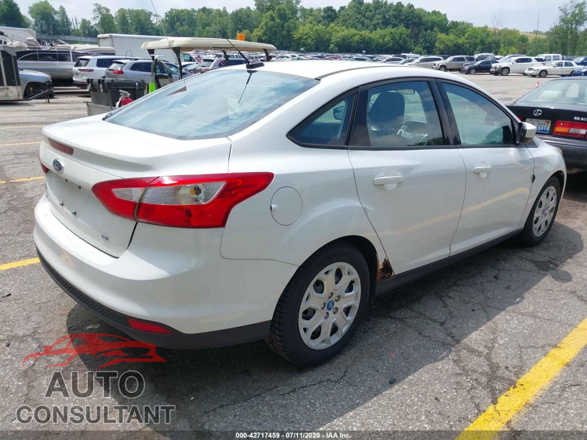 FORD FOCUS 2012 - 1FAHP3F27CL251759