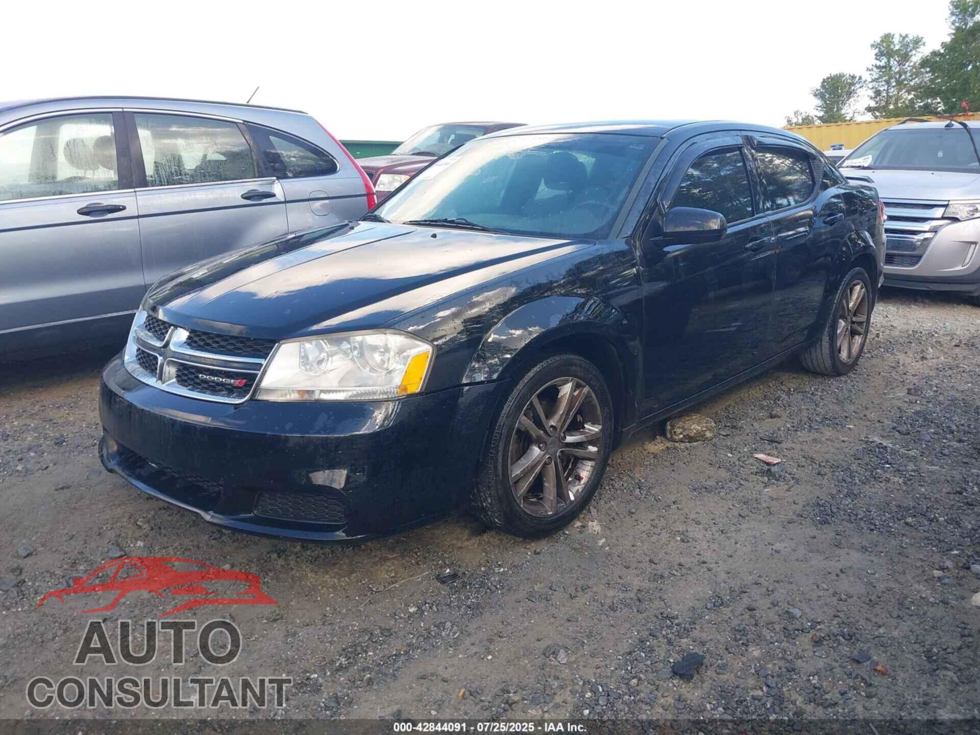 DODGE AVENGER 2012 - 1C3CDZCB7CN312976