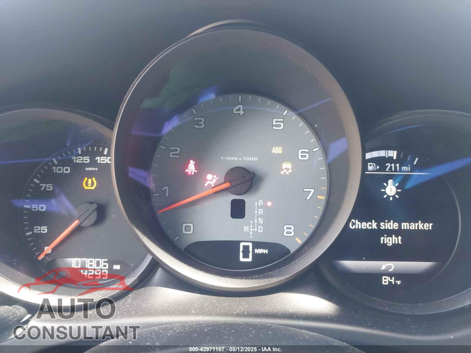 PORSCHE MACAN 2016 - WP1AB2A51GLB42305