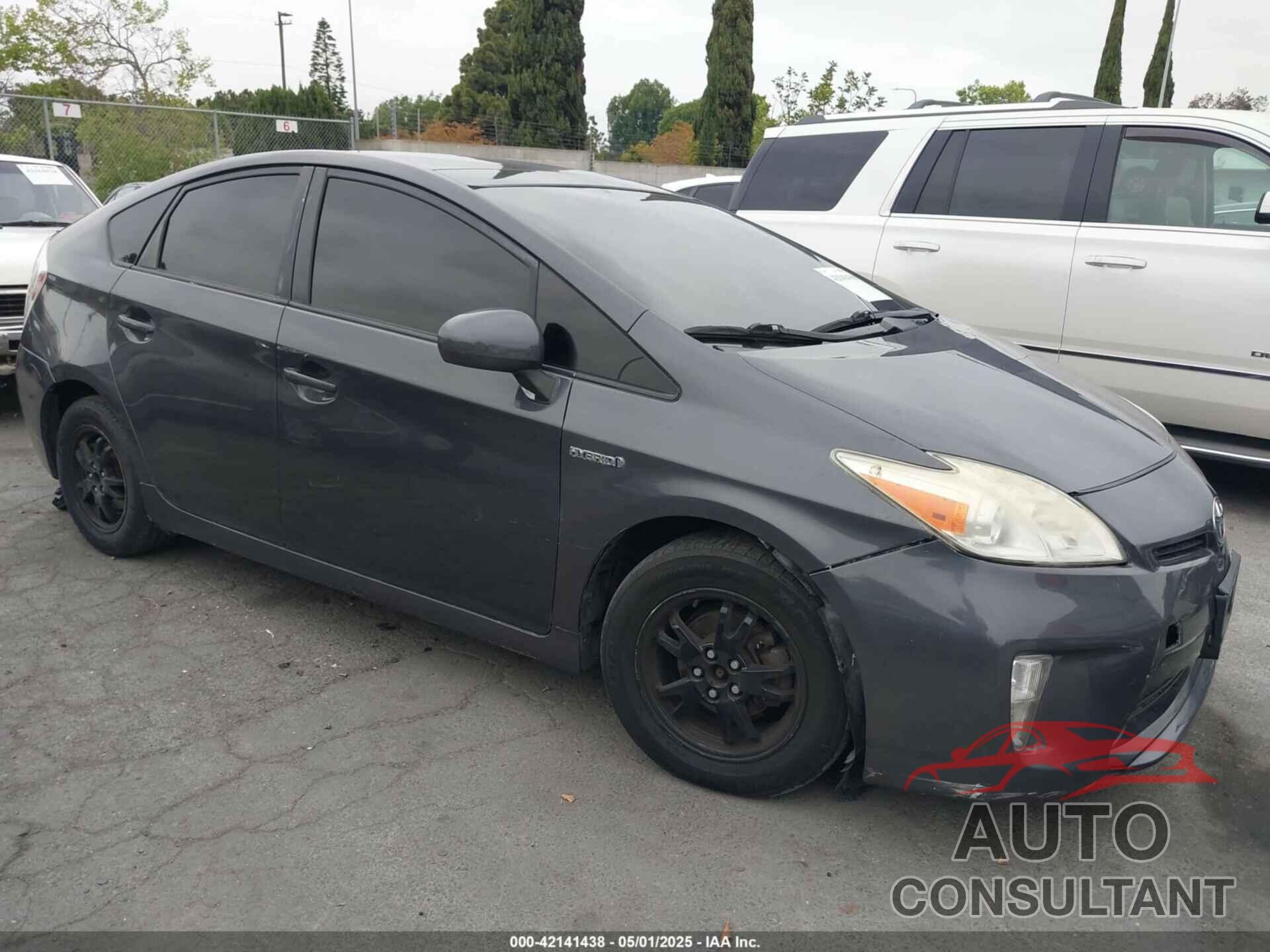 TOYOTA PRIUS 2013 - JTDKN3DU9D1630396