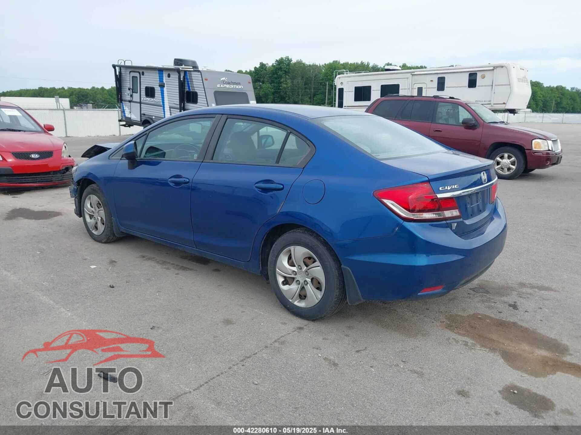 HONDA CIVIC 2013 - 19XFB2F5XDE078060