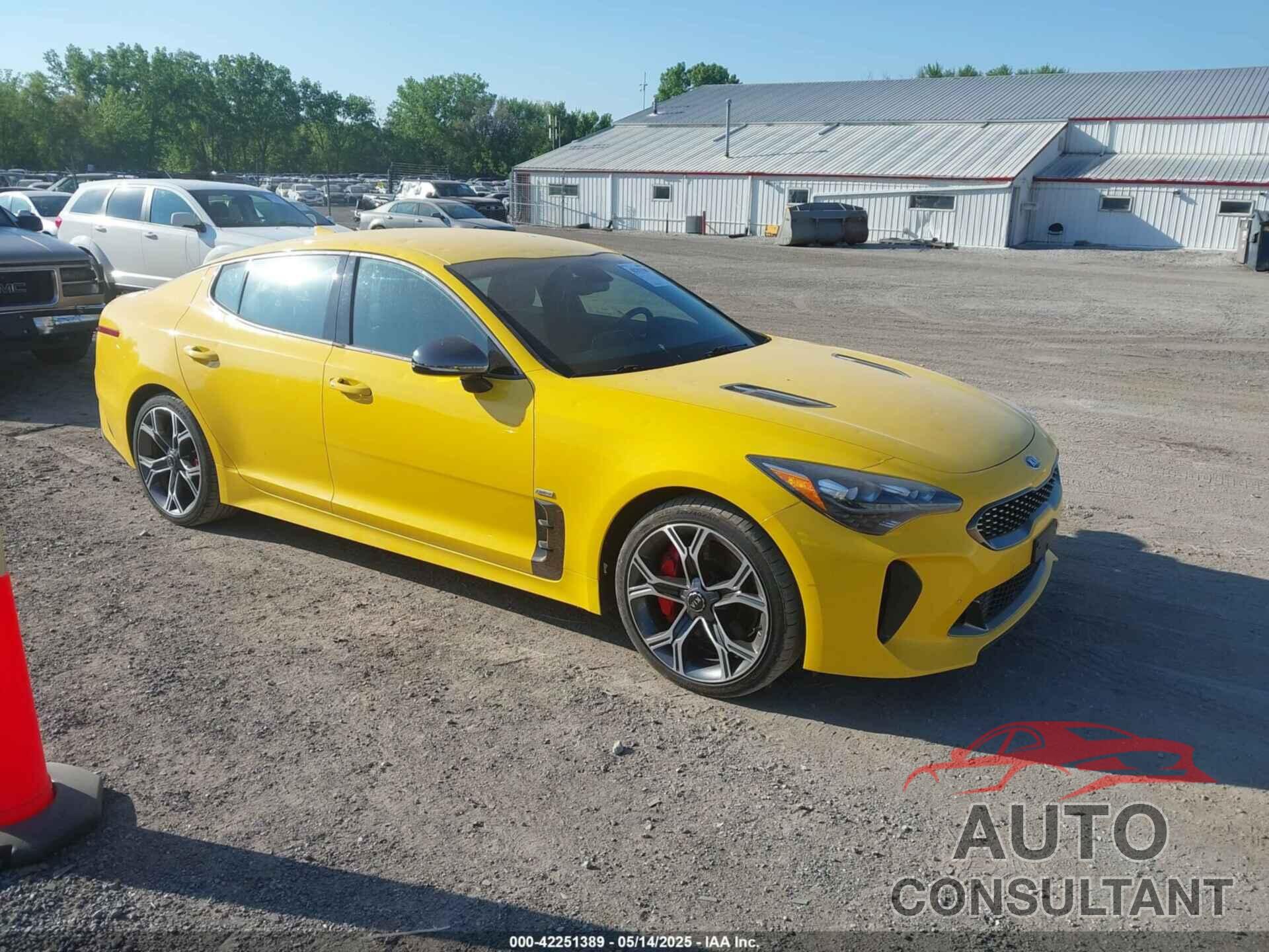 KIA STINGER 2018 - KNAE35LC9J6021165