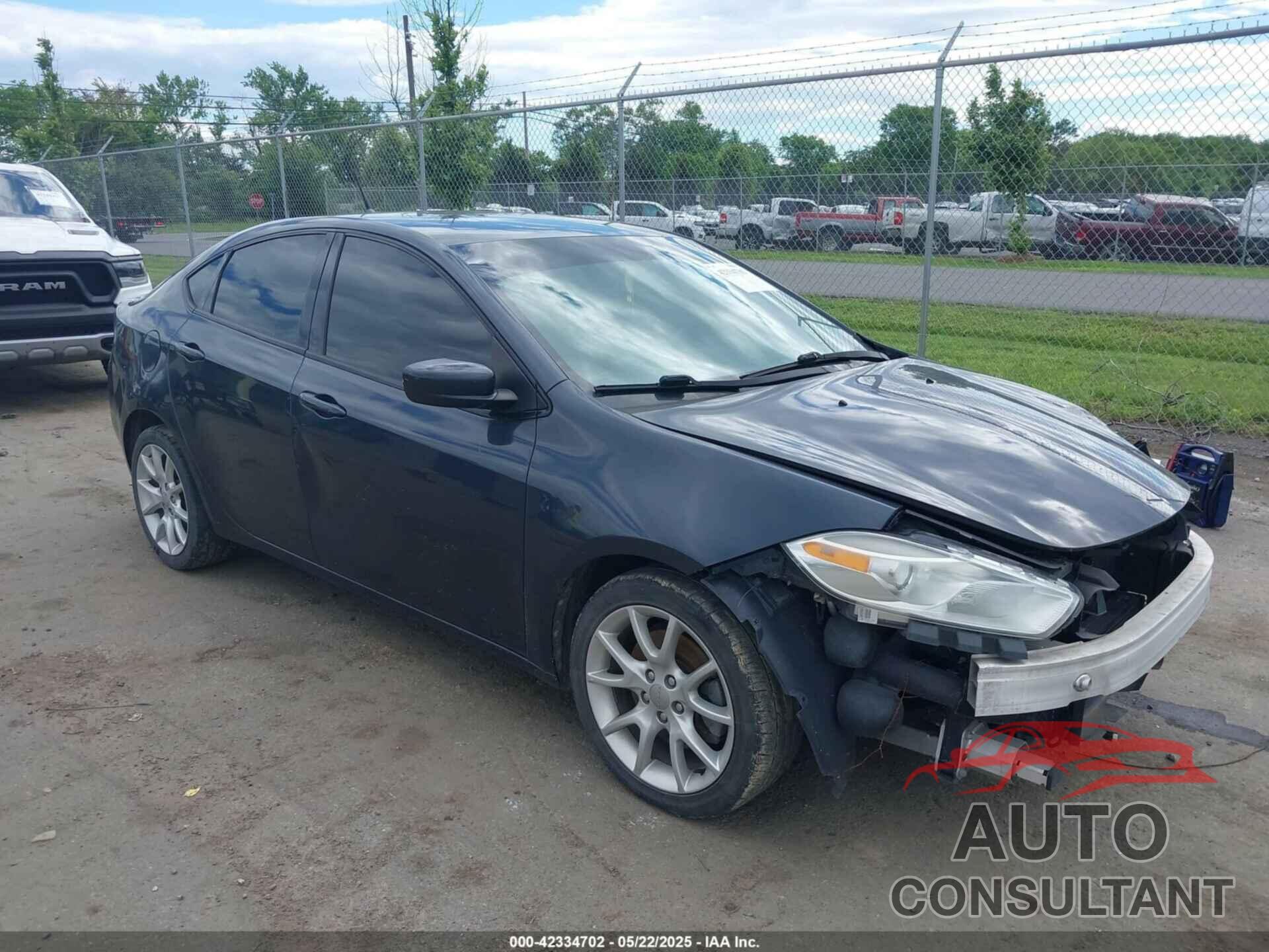 DODGE DART 2013 - 1C3CDFBH0DD135151