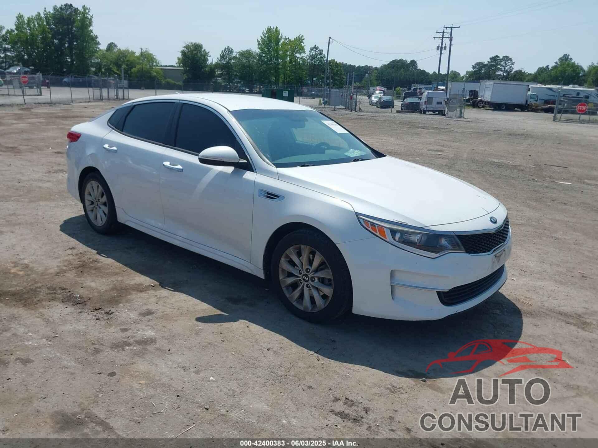 KIA OPTIMA 2016 - 5XXGT4L3XGG009882