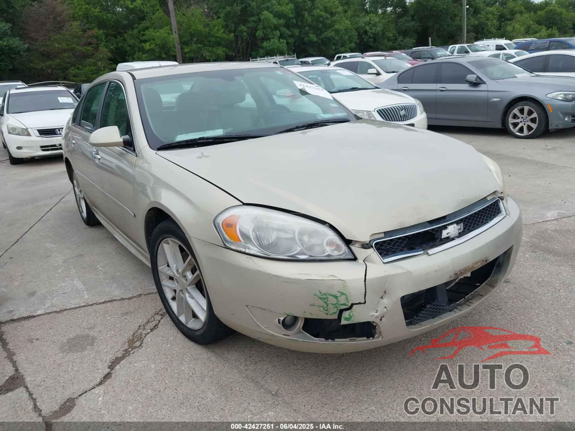 CHEVROLET IMPALA 2012 - 2G1WC5E35C1306744