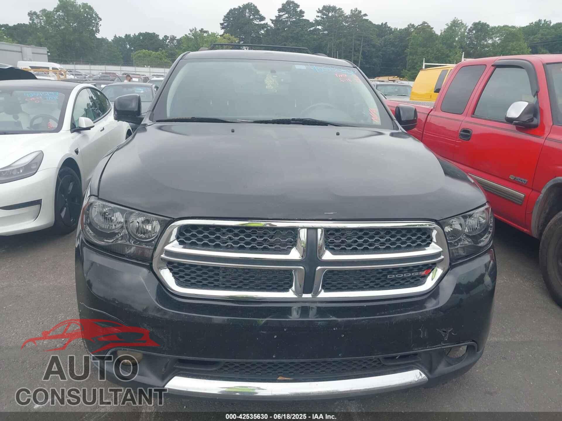 DODGE DURANGO 2012 - 1C4RDJAG4CC314444