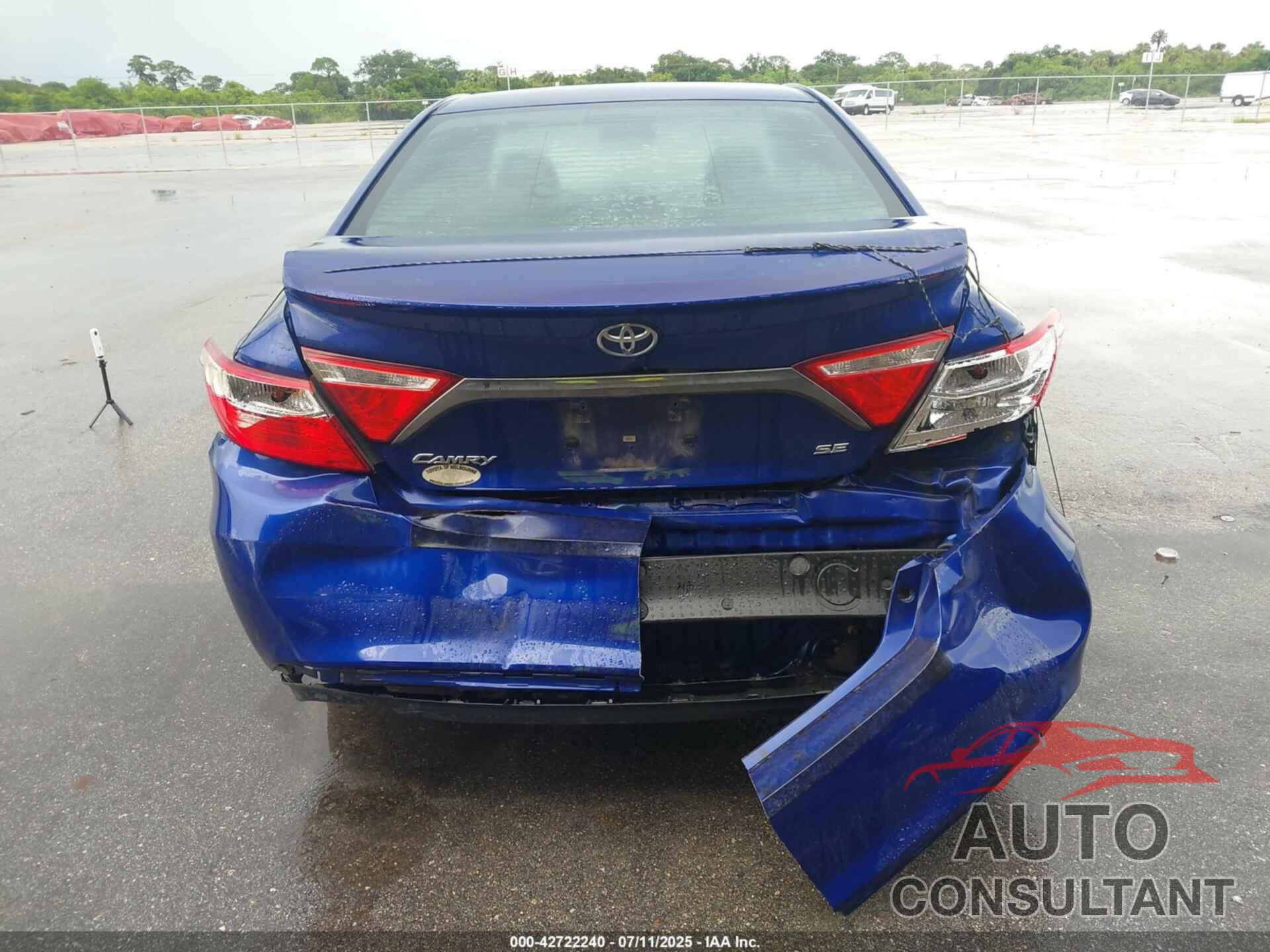 TOYOTA CAMRY 2016 - 4T1BF1FK8GU609664