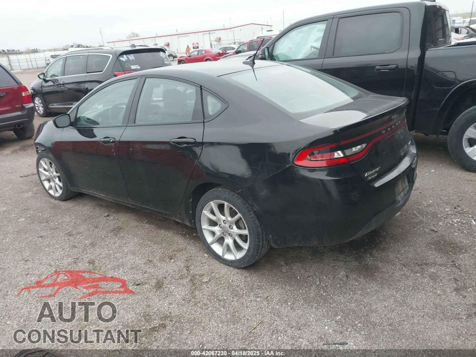 DODGE DART 2013 - 1C3CDFBA3DD150648