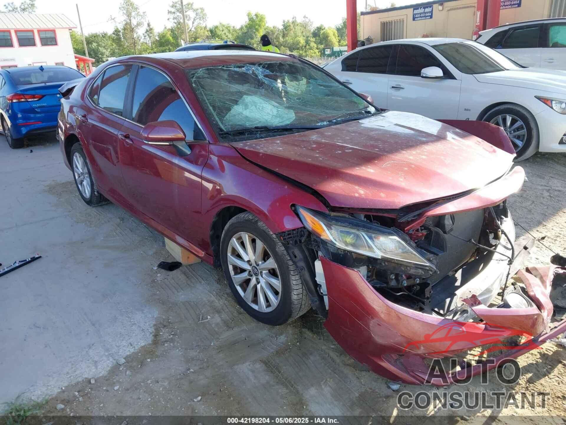 TOYOTA CAMRY 2019 - 4T1B11HK8KU804619