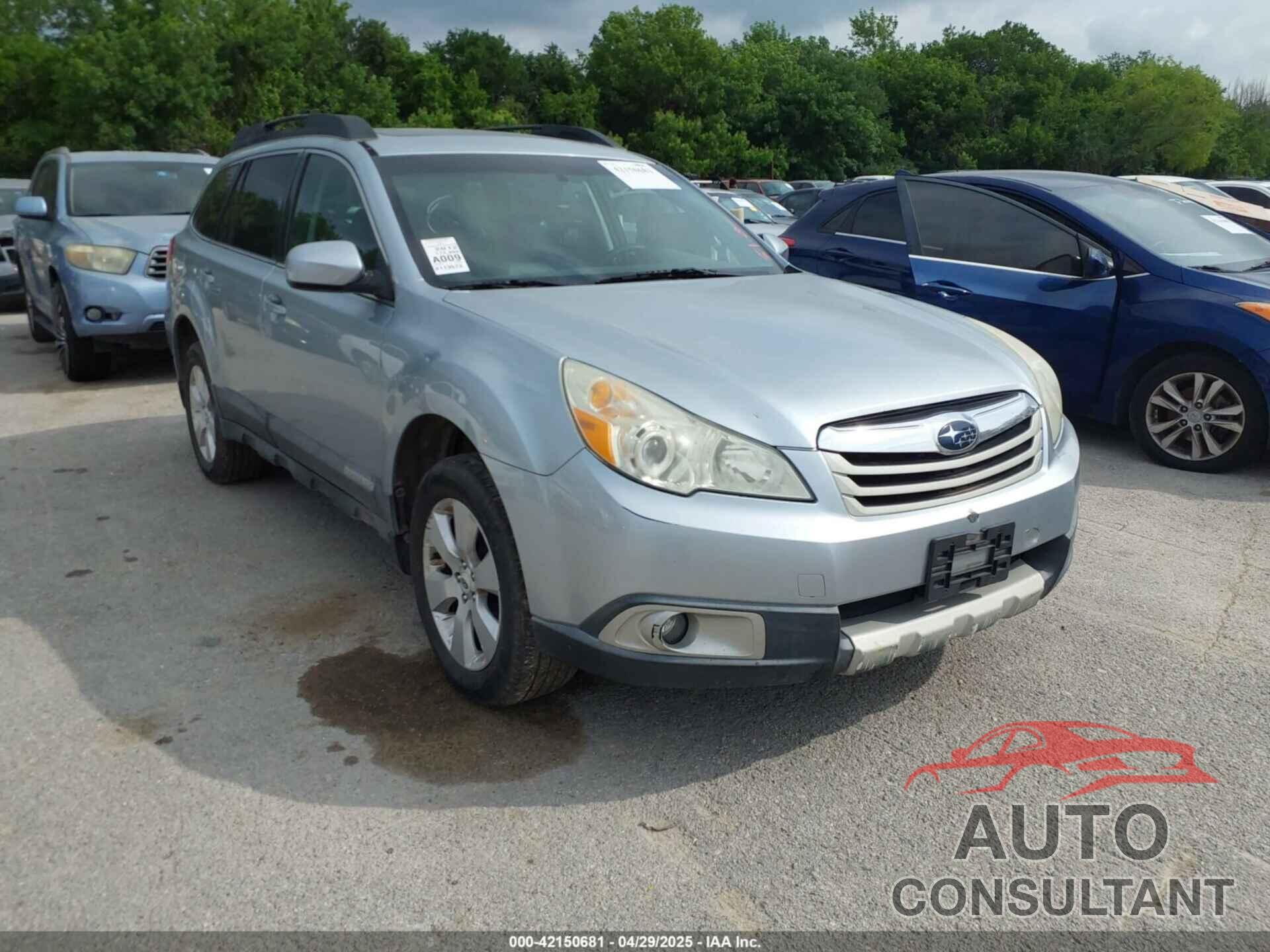 SUBARU OUTBACK 2012 - 4S4BRCKC3C3274928