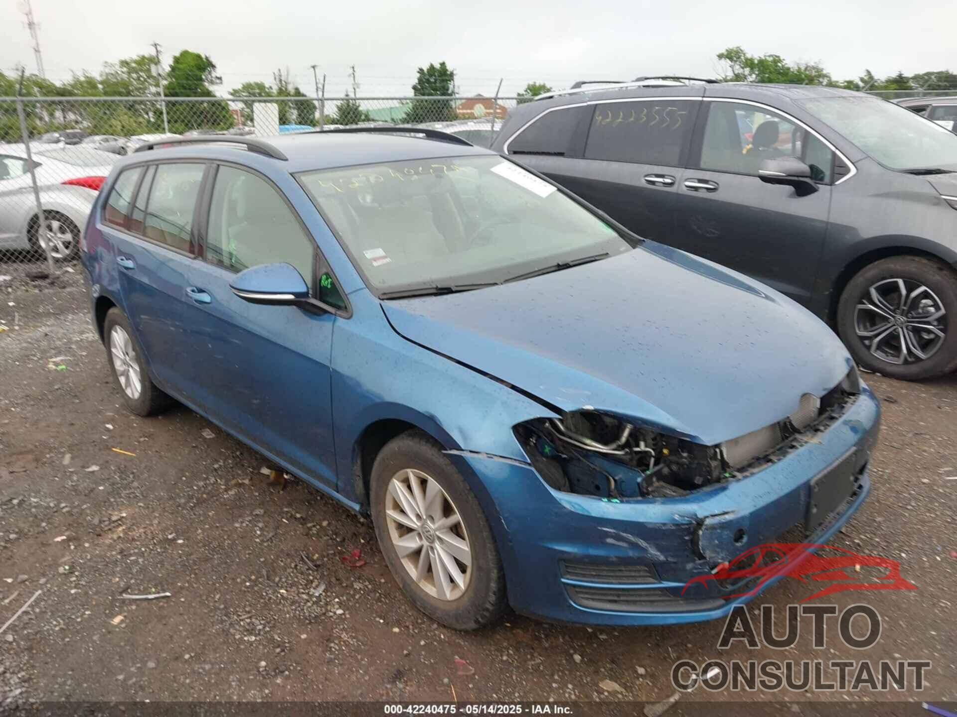 VOLKSWAGEN GOLF SPORTWAGEN 2016 - 3VWC17AU8GM510718