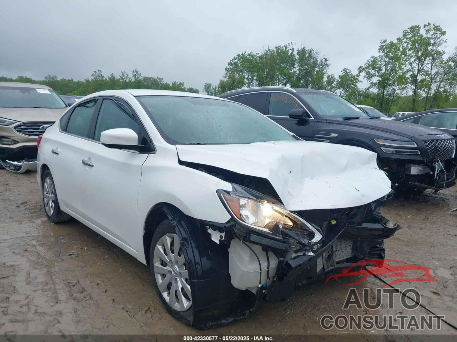 NISSAN SENTRA 2017 - 3N1AB7APXHY360450