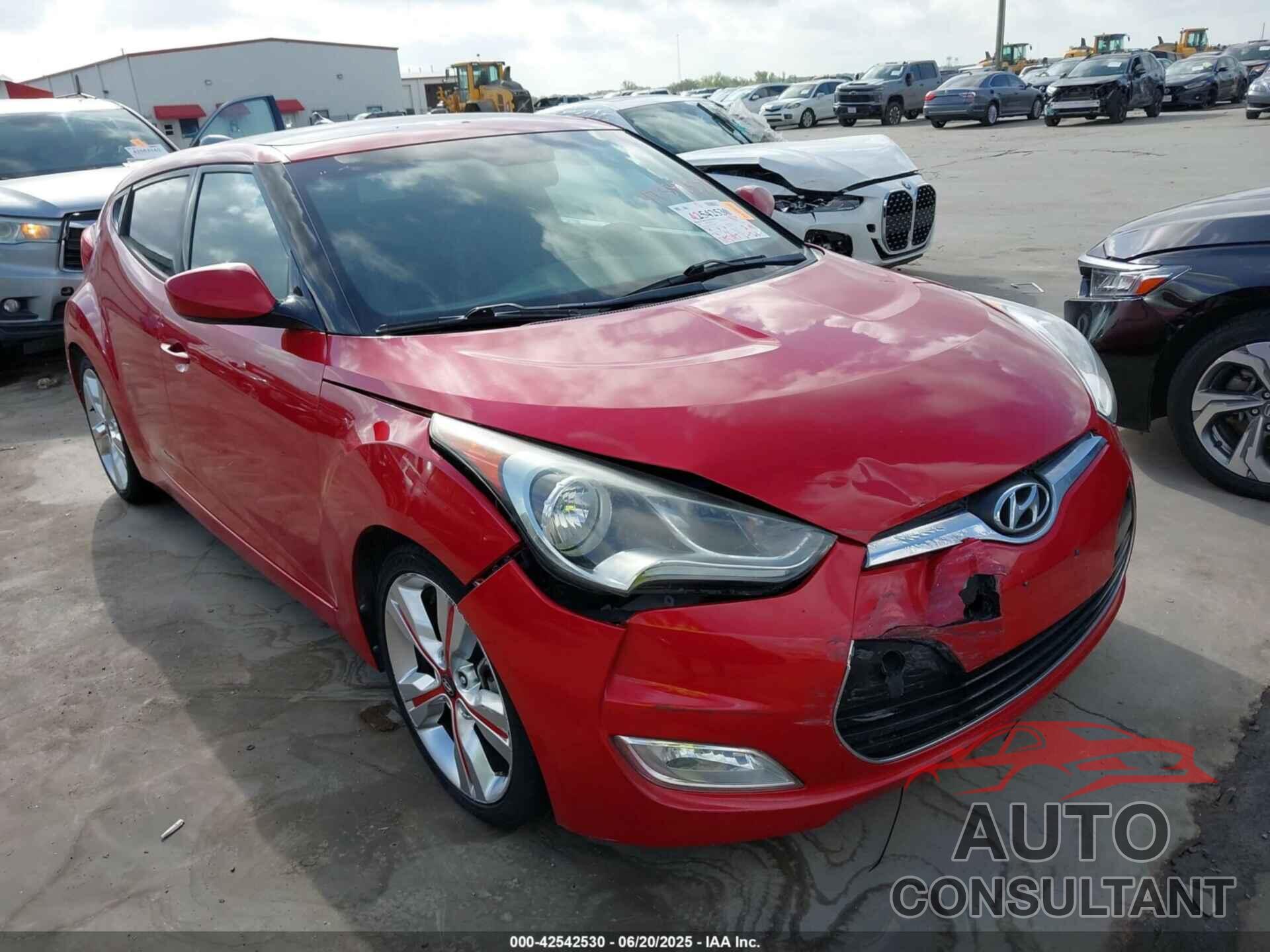 HYUNDAI VELOSTER 2016 - KMHTC6AD2GU257927