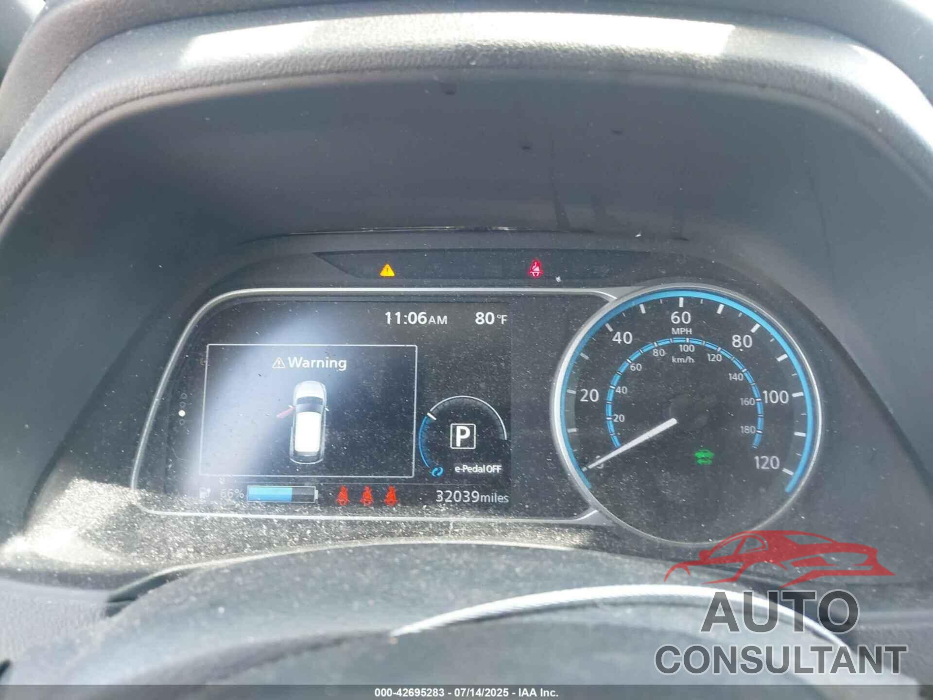 NISSAN LEAF 2022 - 1N4AZ1CVXNC550826
