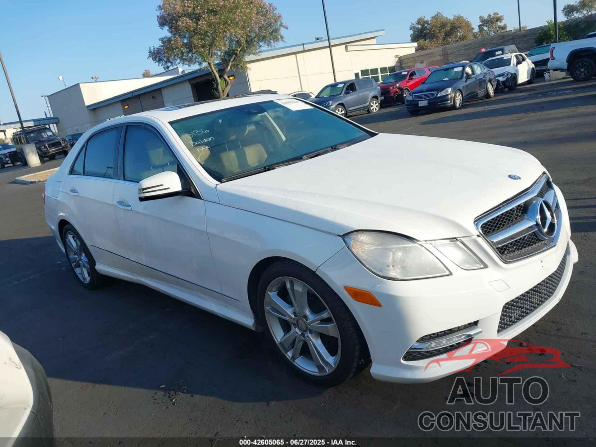 MERCEDES-BENZ E 350 2013 - WDDHF5KB2DA741401