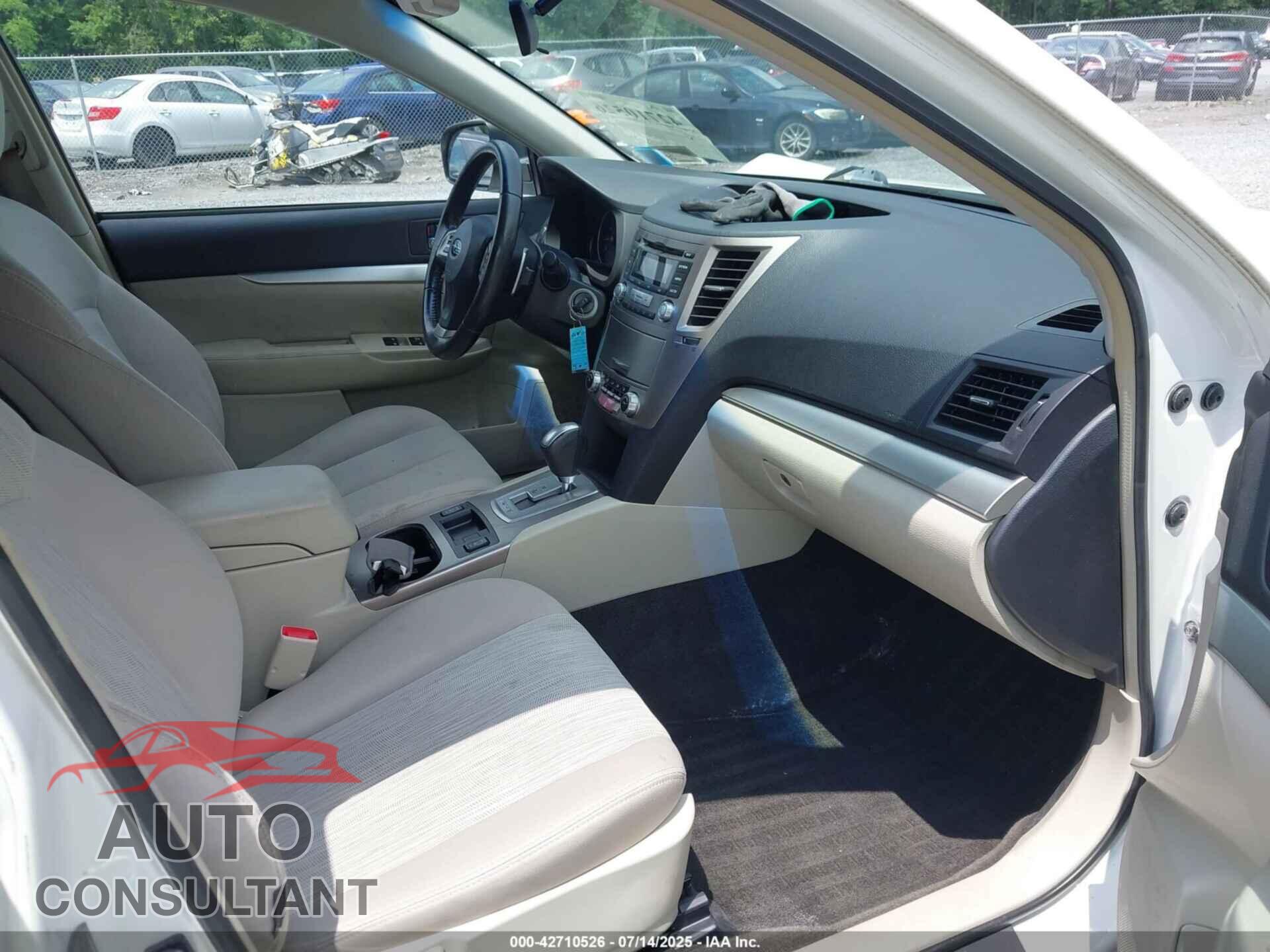 SUBARU OUTBACK 2013 - 4S4BRBCC7D3324661