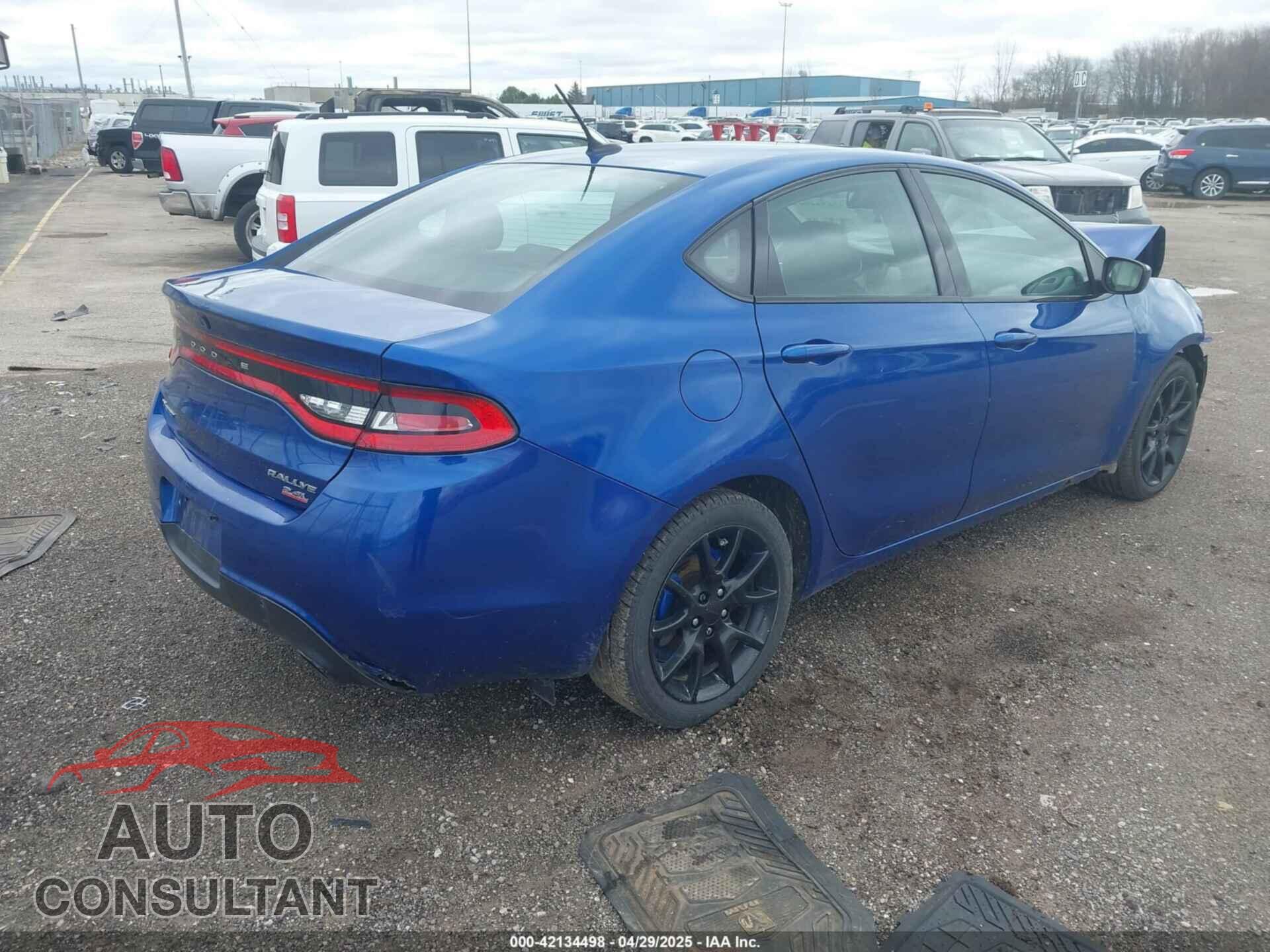 DODGE DART 2014 - 1C3CDFBB0ED695961