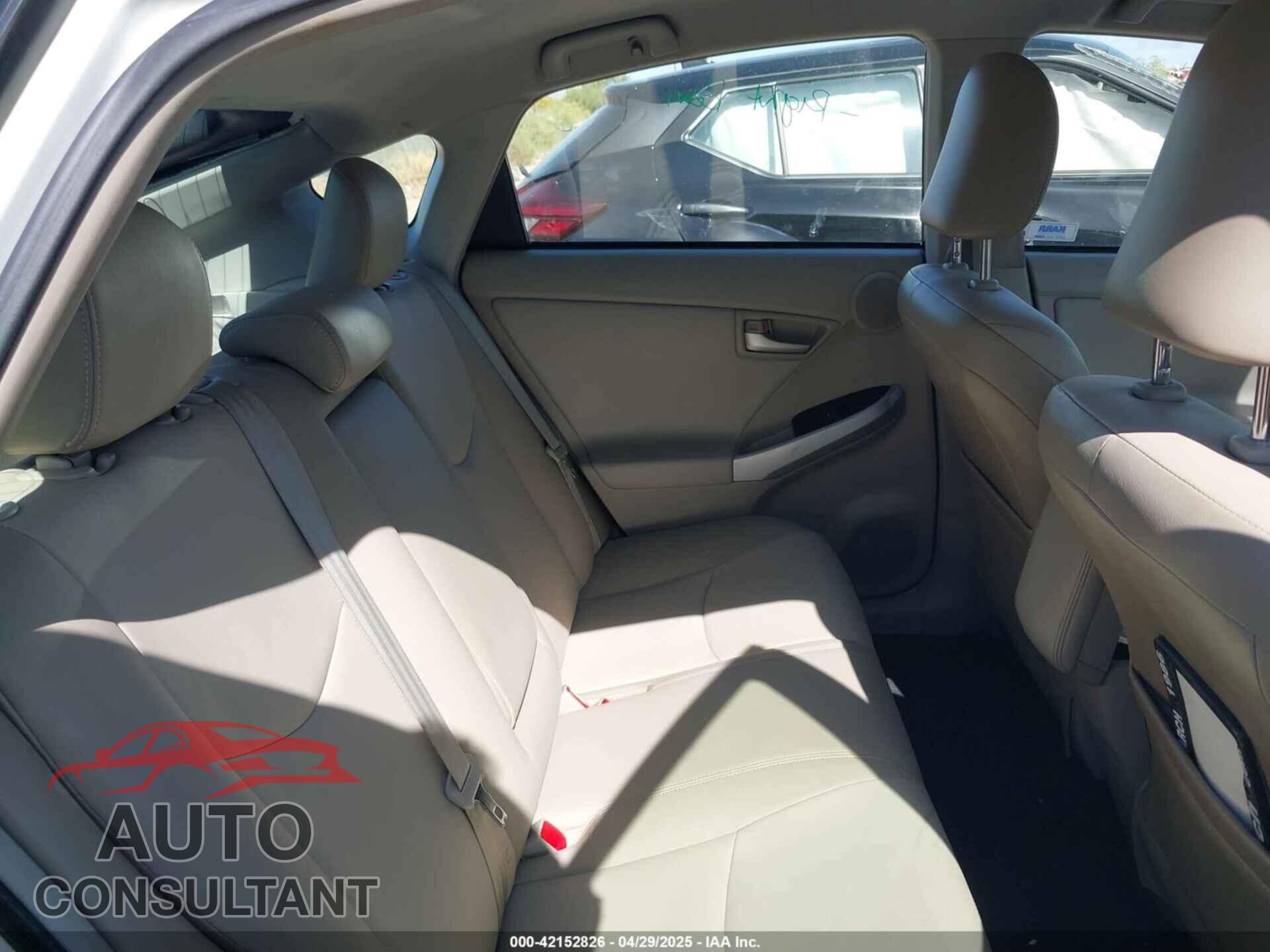 TOYOTA PRIUS 2014 - JTDKN3DU5E0369436