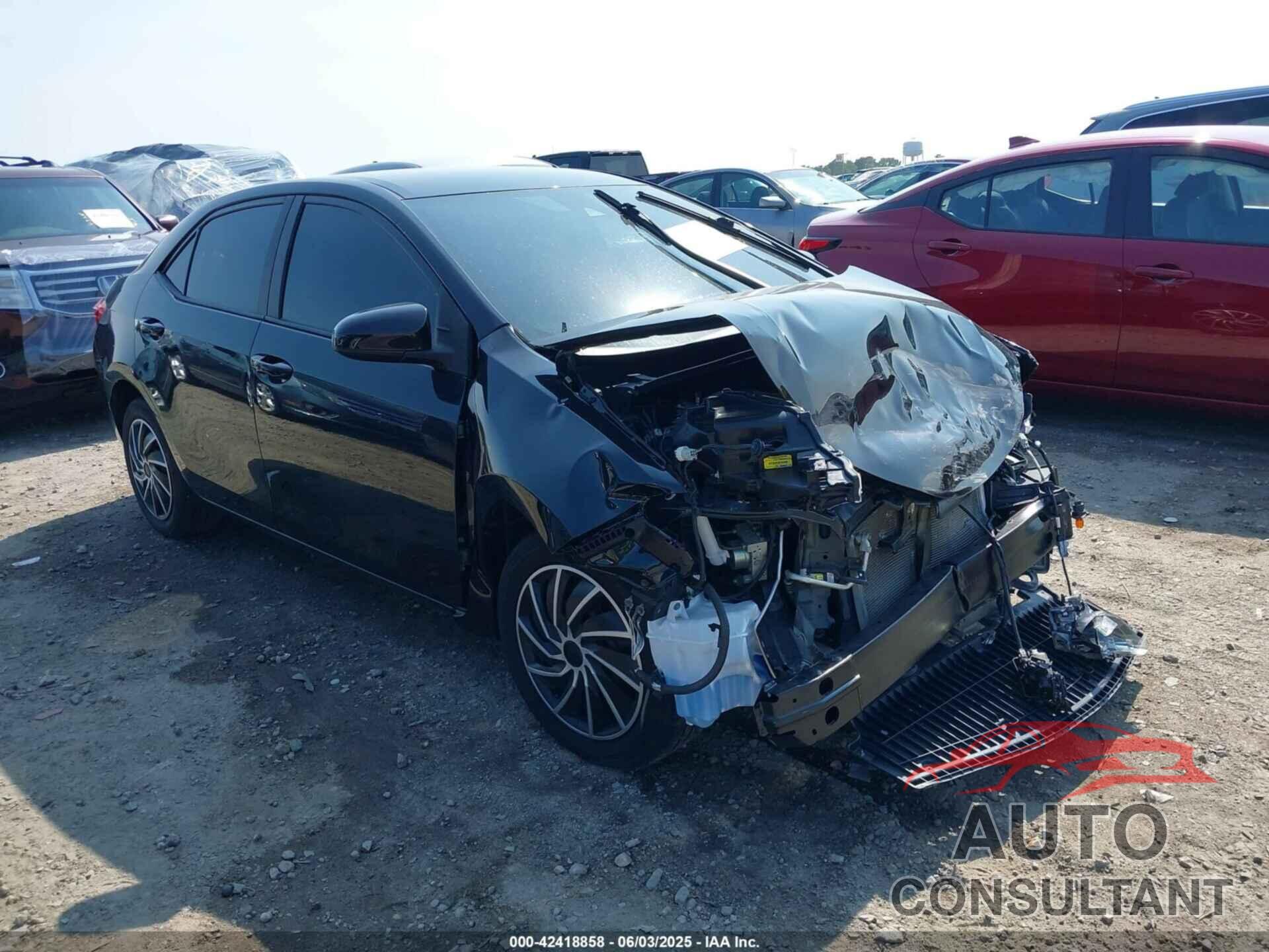 TOYOTA COROLLA 2019 - 2T1BURHE5KC237514