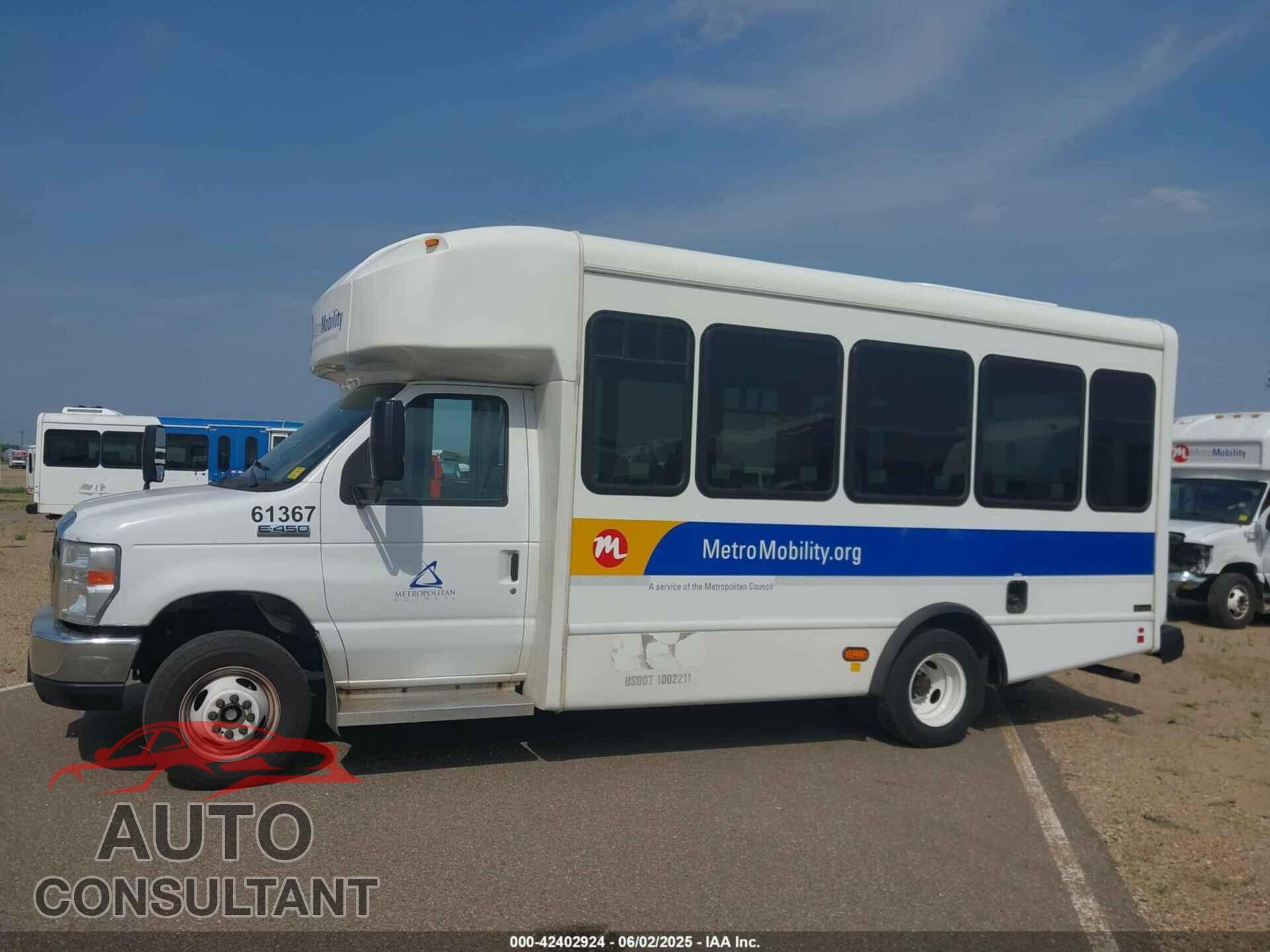 FORD E-450 CUTAWAY 2019 - 1FDFE4FS0KDC32021