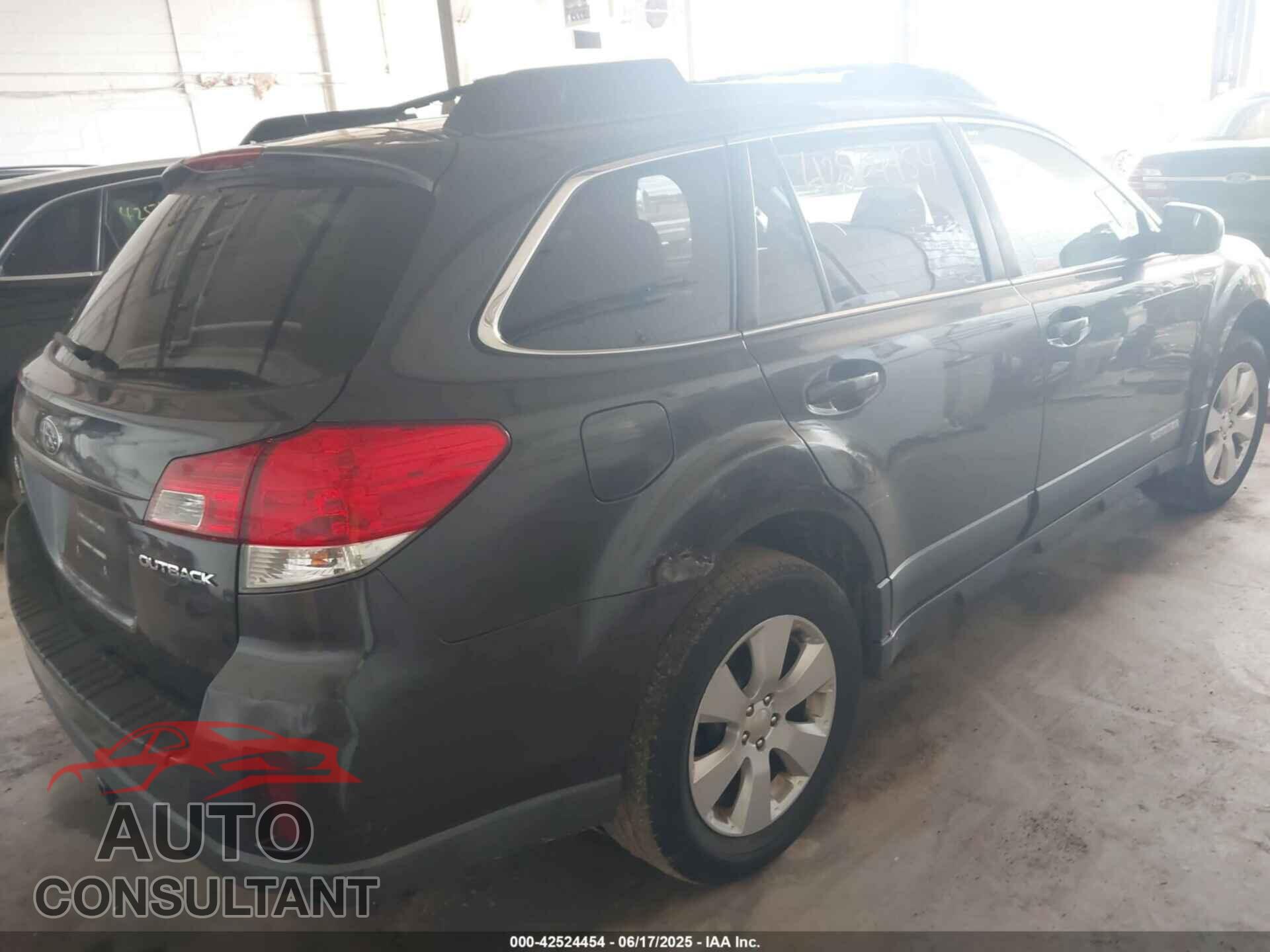 SUBARU OUTBACK 2011 - 4S4BRCCC4B3346006