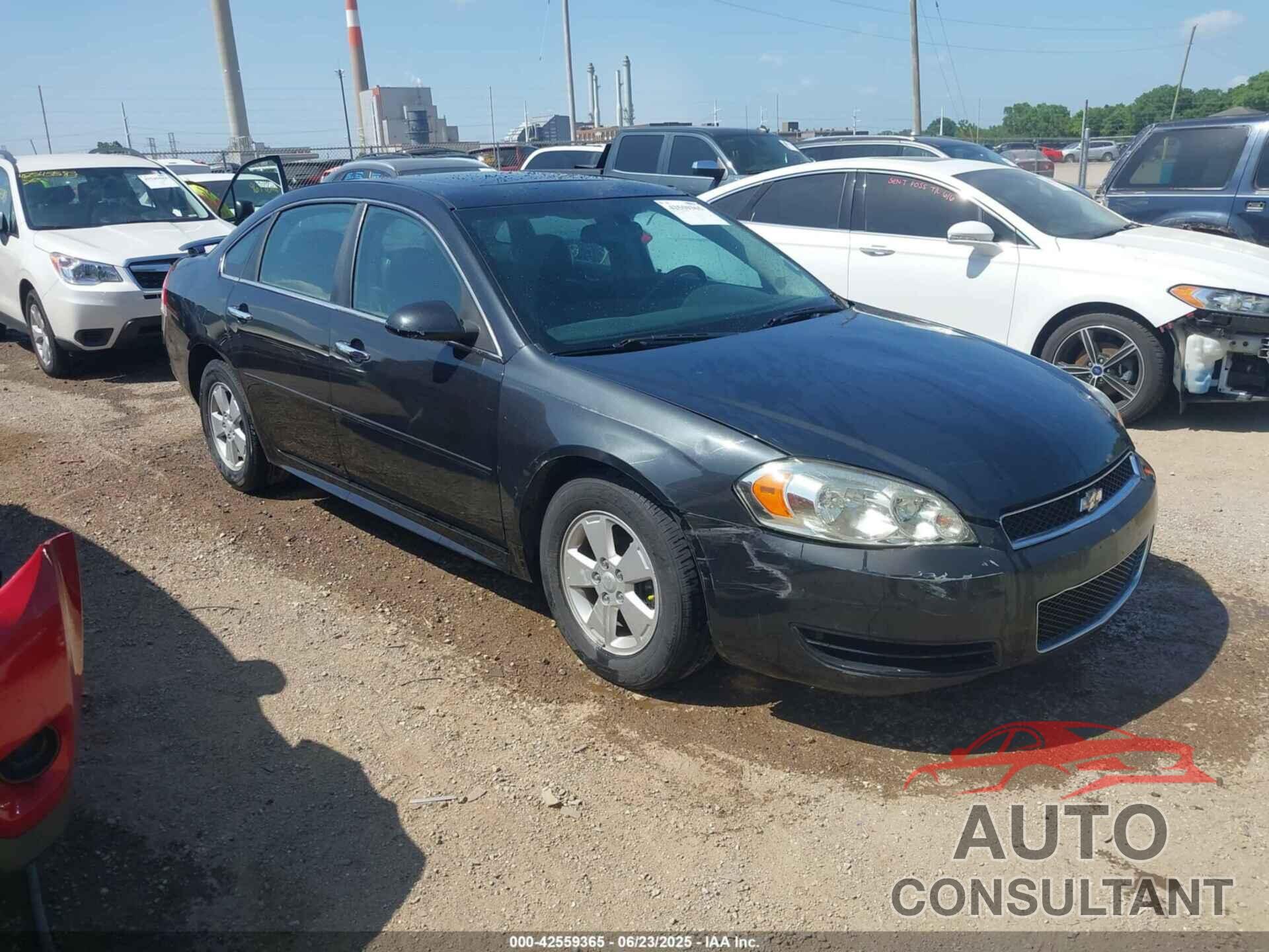 CHEVROLET IMPALA 2012 - 2G1WC5E34C1199380